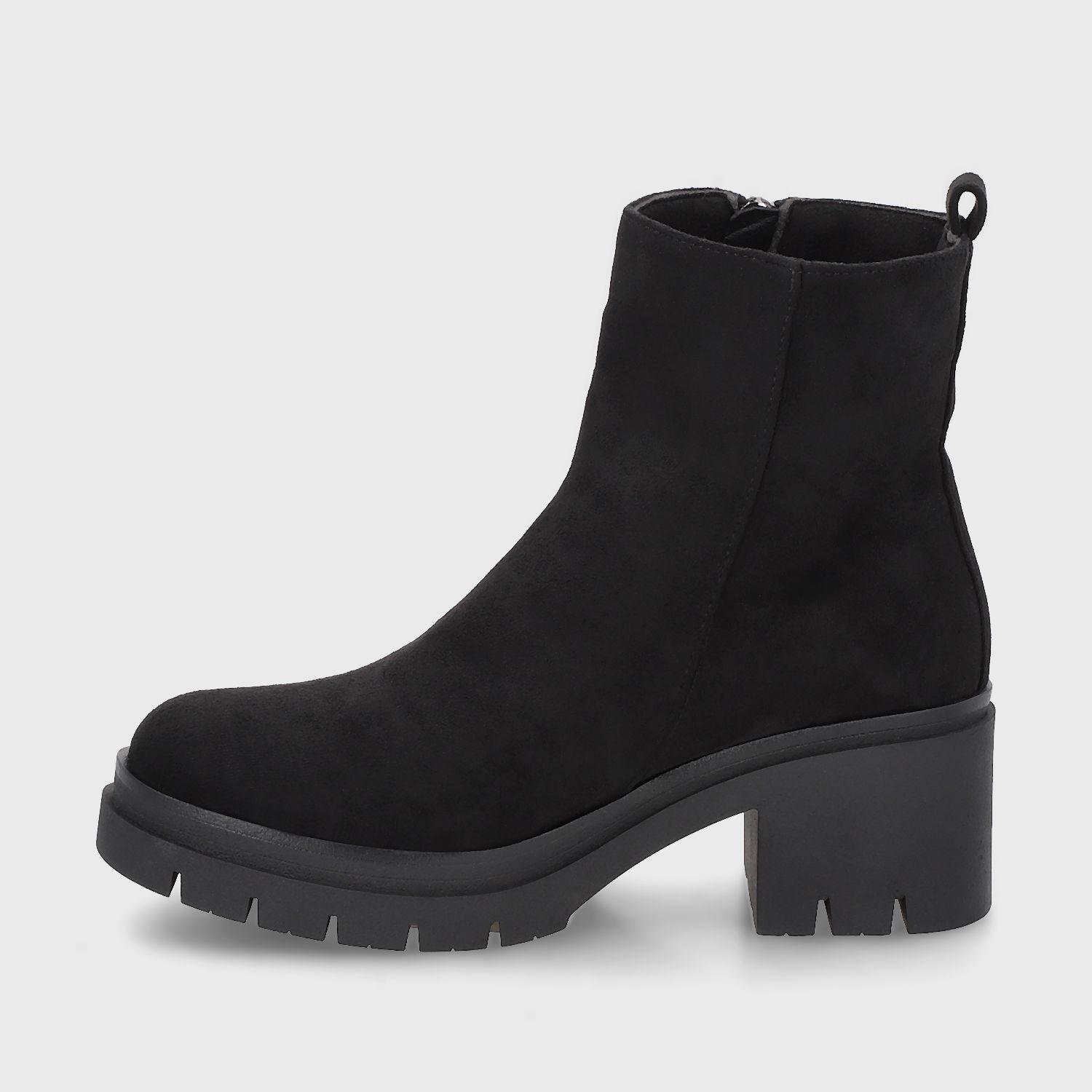 Botin Taco Negro Mujer 46203 Gotta-3