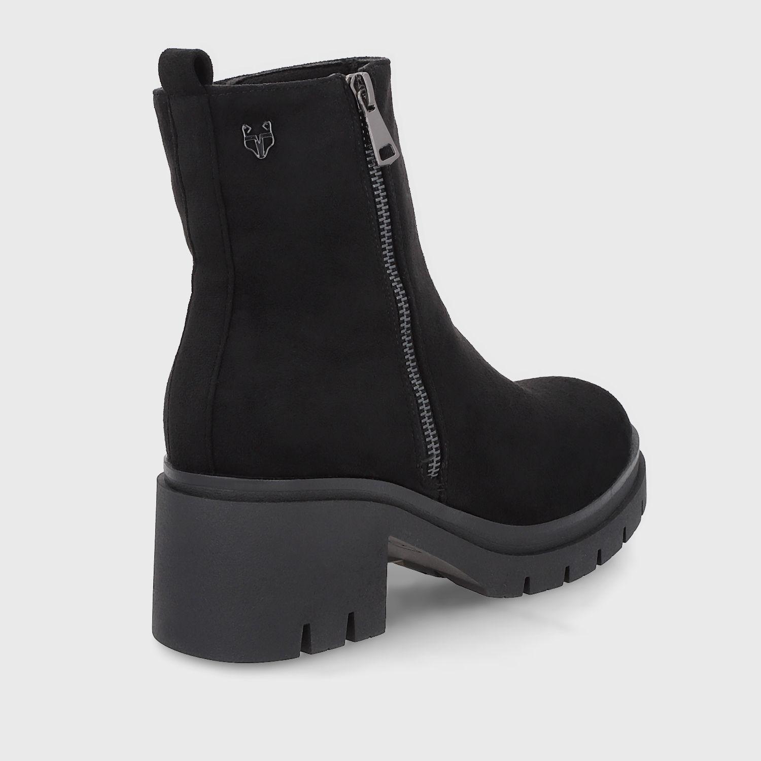 Botin Taco Negro Mujer 46203 Gotta-4