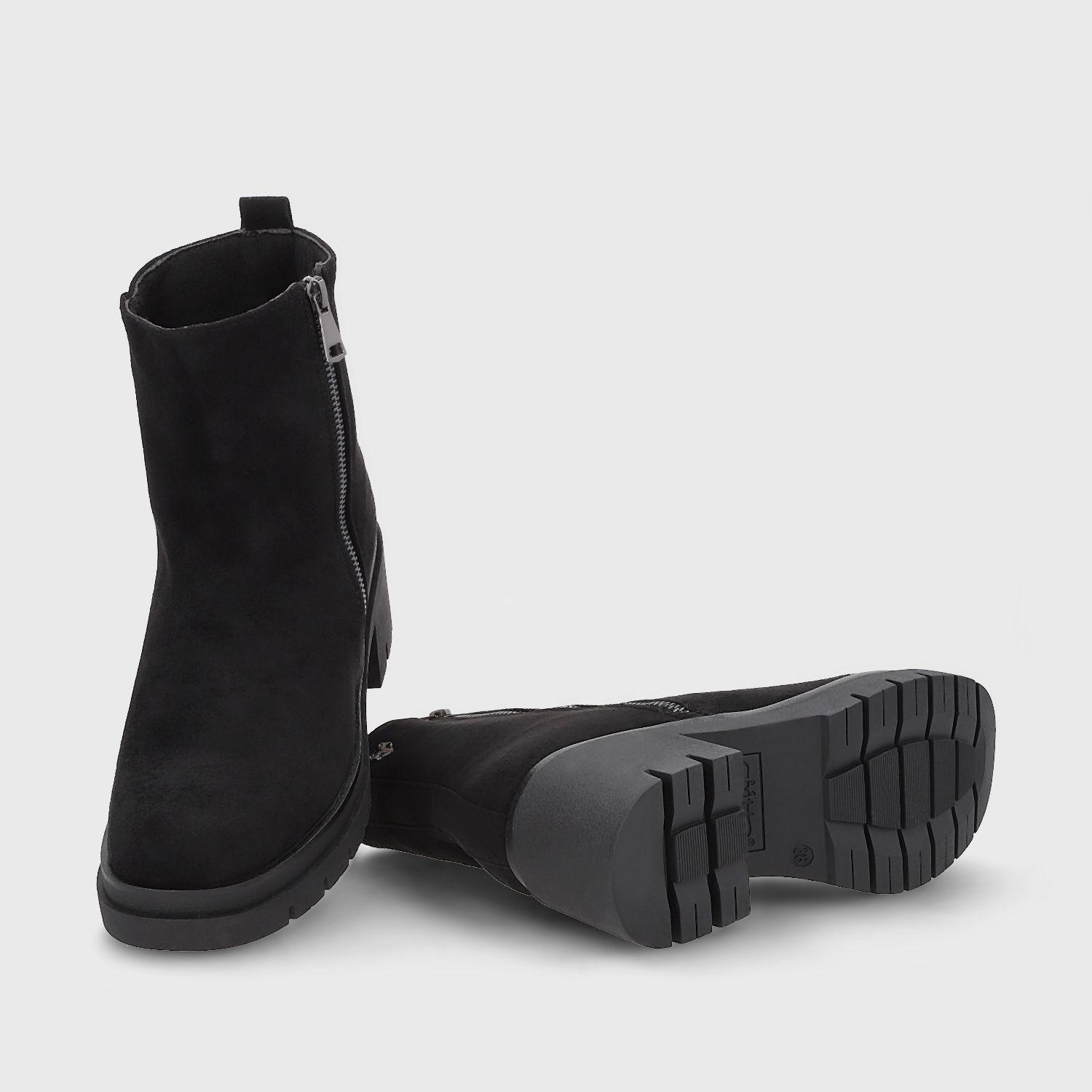 Botin Taco Negro Mujer 46203 Gotta-6