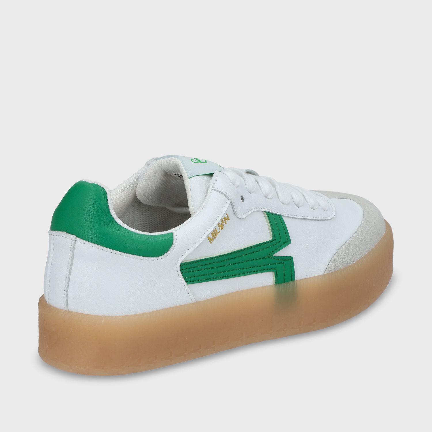 zapatilla Plano Verde Mujer 53740 Gotta-4