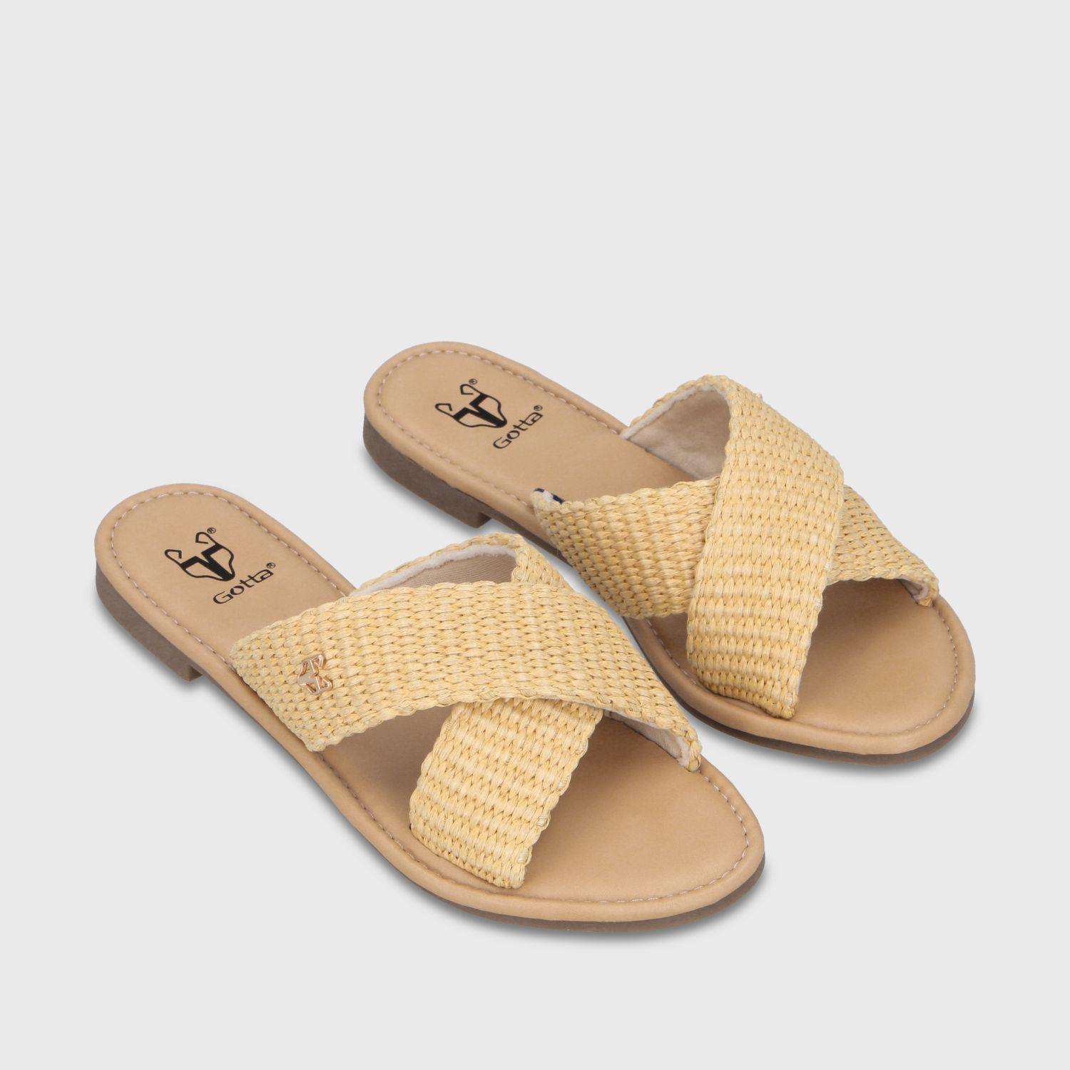 Sandalia Beige Mujer 64120 Gotta-2