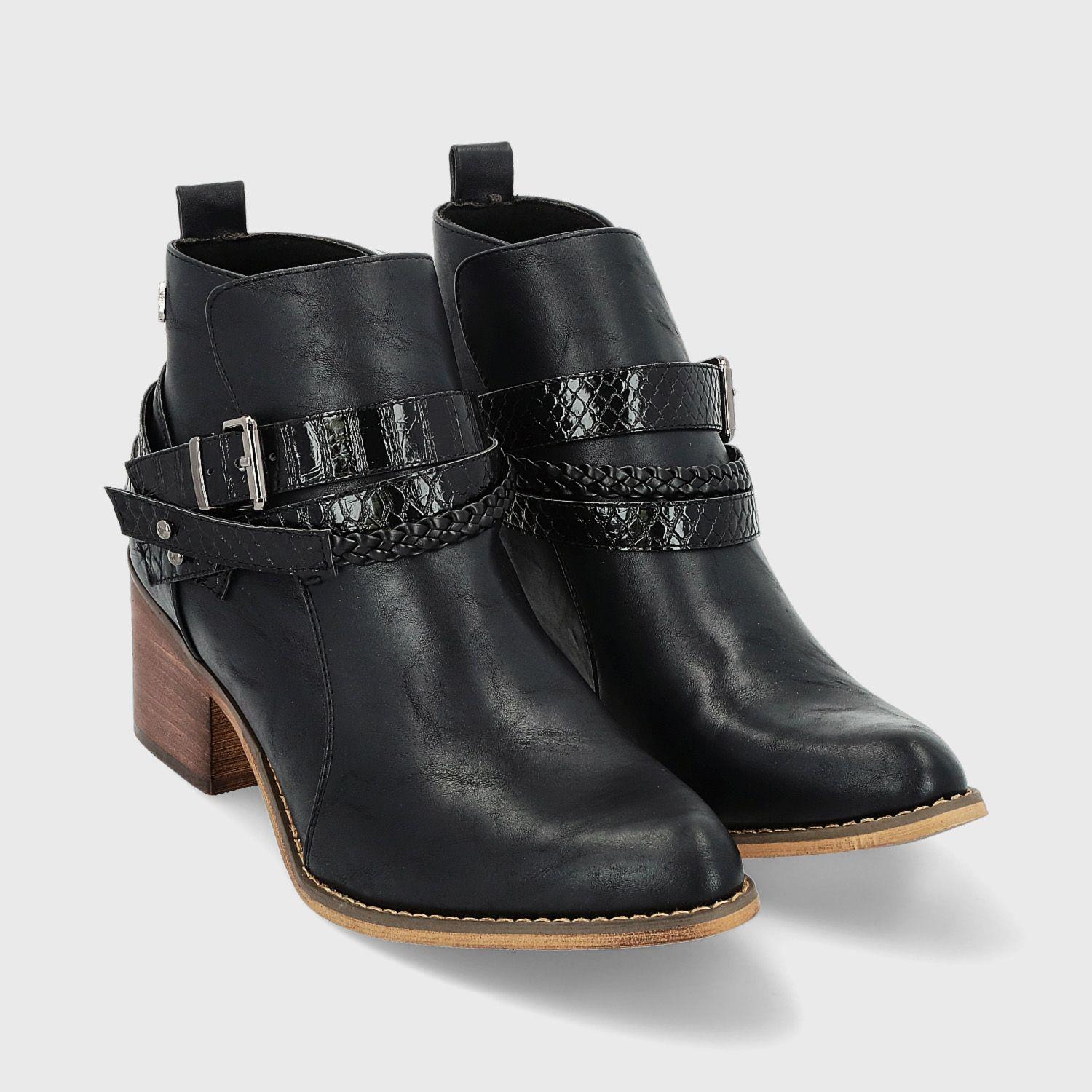 Botín Negro Mujer 23733 Gotta-2