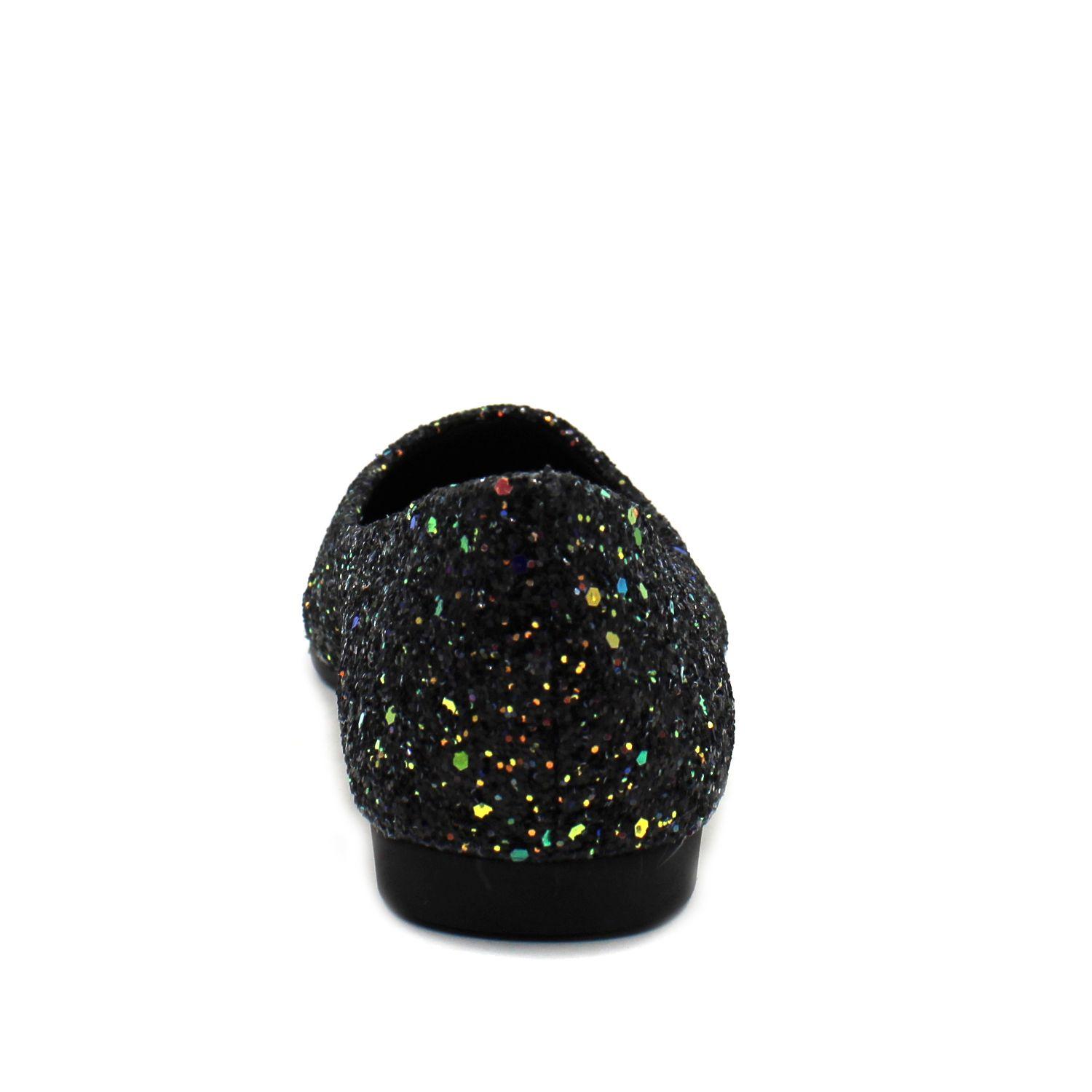 Babucha Negra Glitter Mujer 95362 Gotta-3