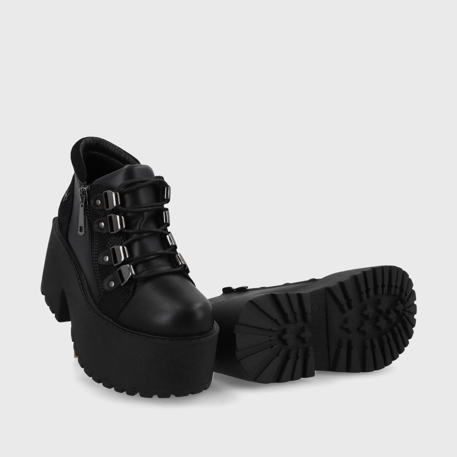 Zapato Negro Mujer 15171 Gotta-6