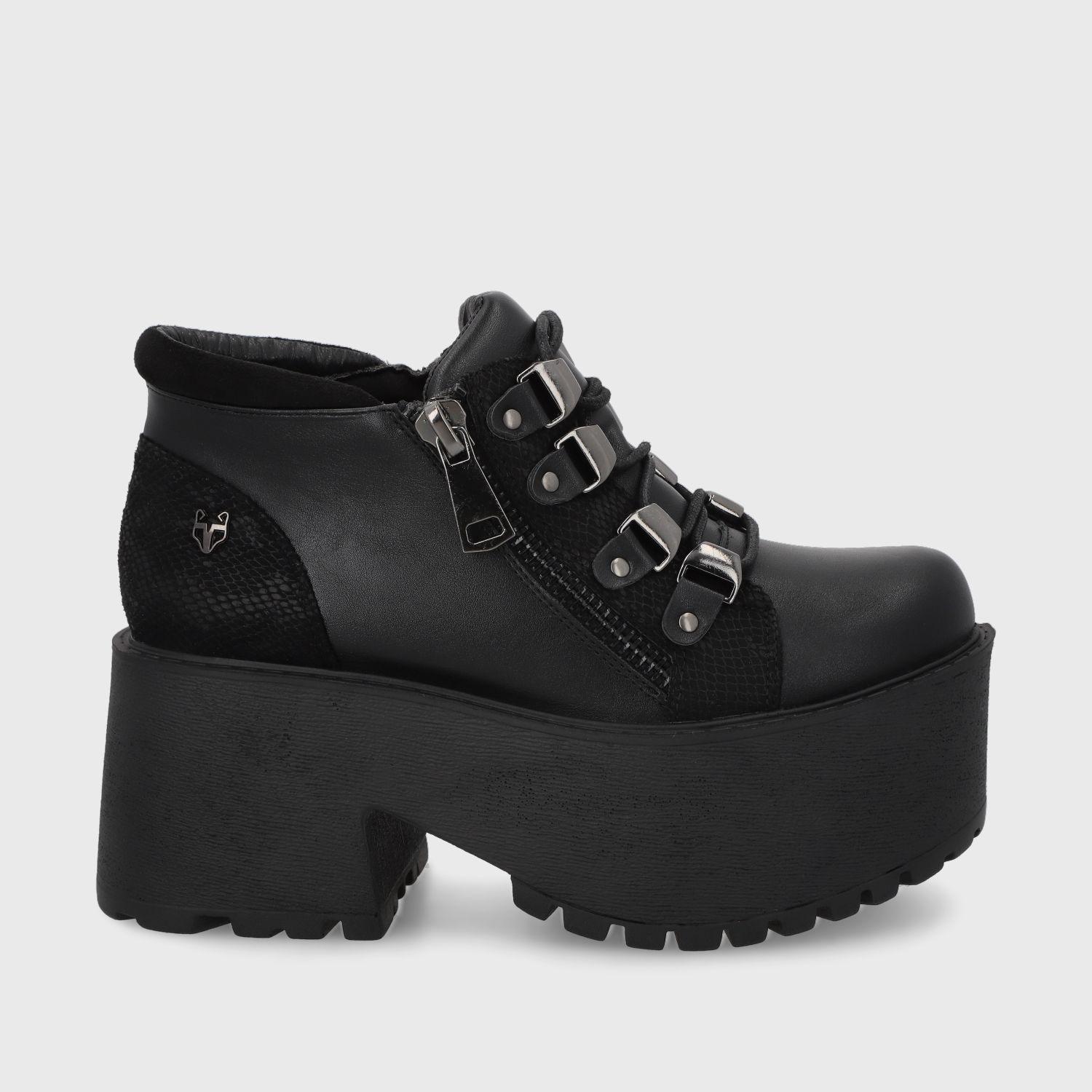 Zapato Negro Mujer 15171 Gotta-0