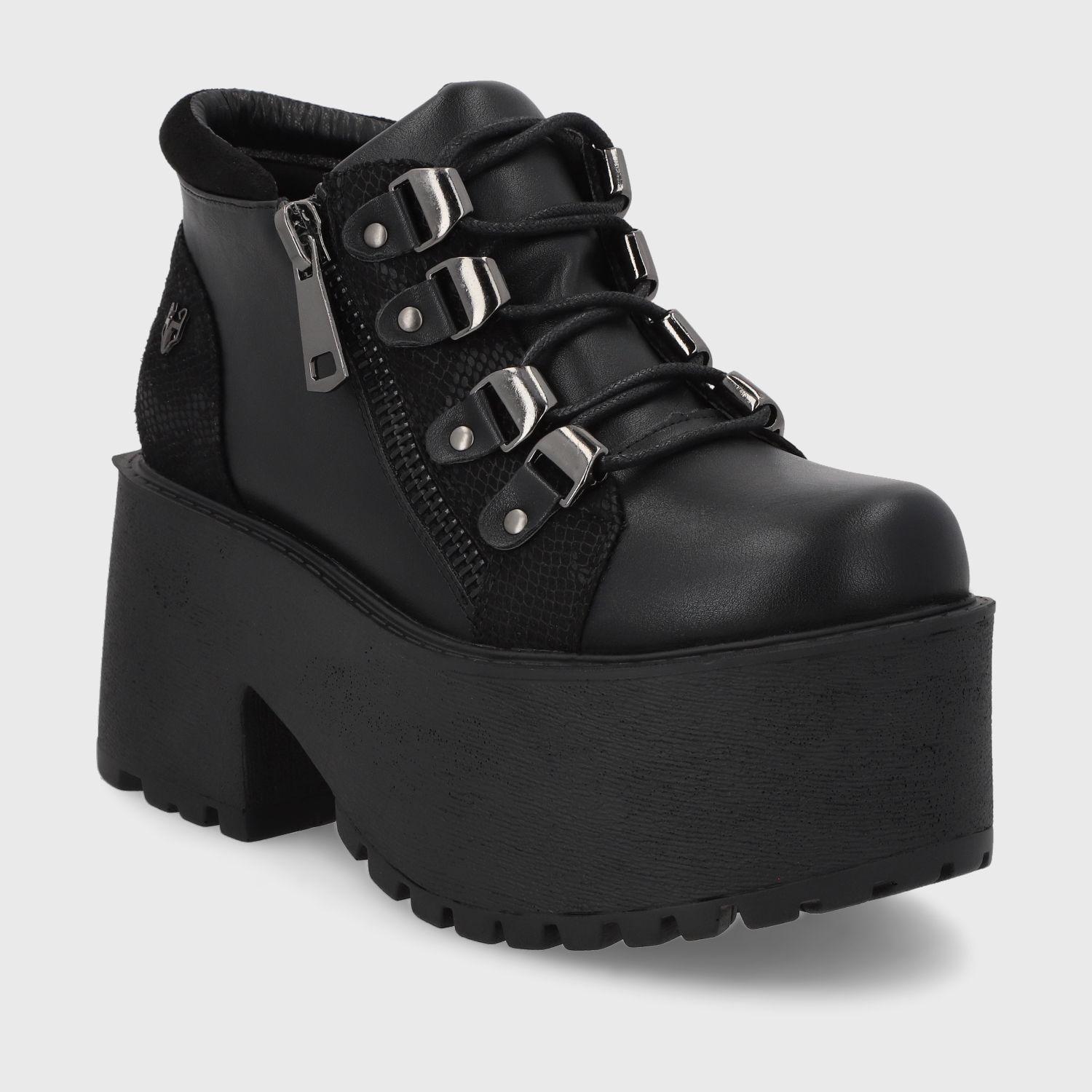 Zapato Negro Mujer 15171 Gotta-1