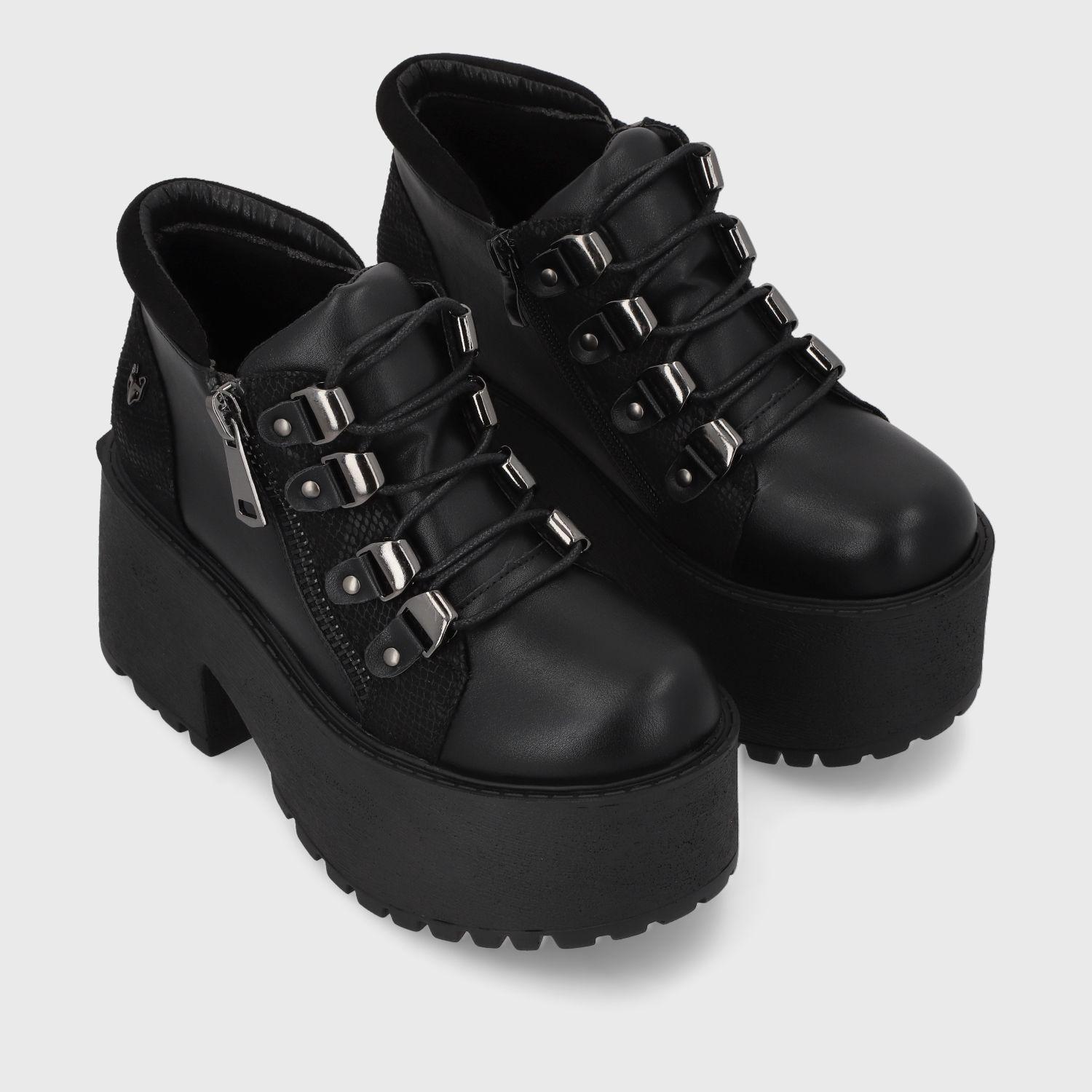 Zapato Negro Mujer 15171 Gotta-2