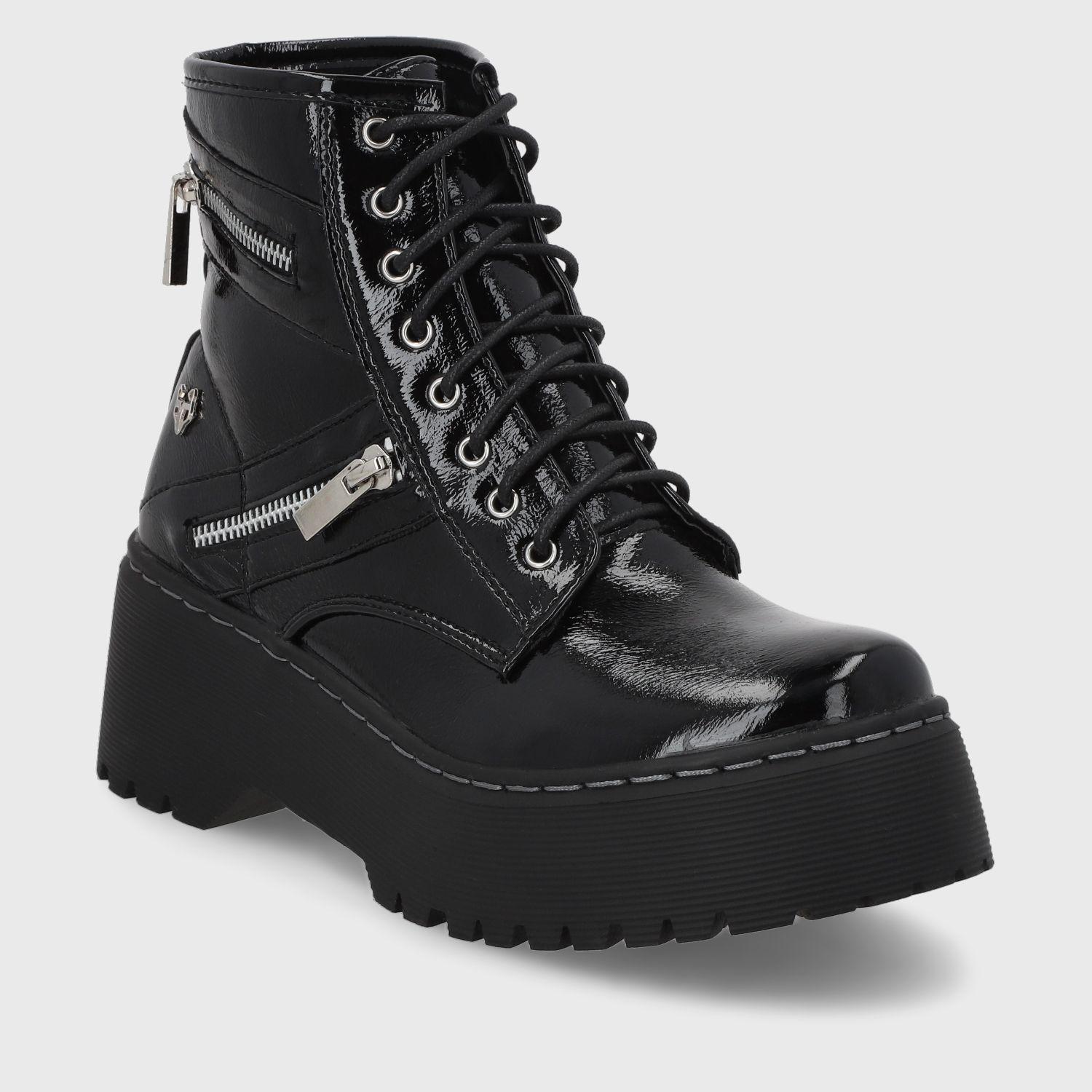Borcego Negro Mujer 15182 Gotta-1