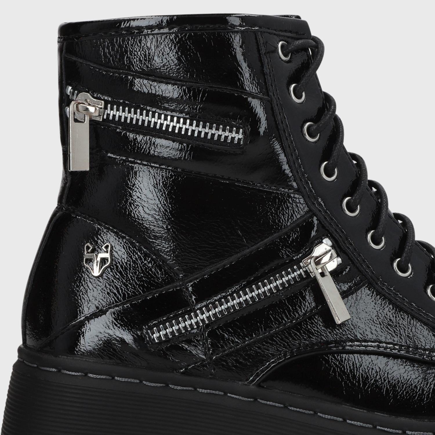 Borcego Negro Mujer 15182 Gotta-5