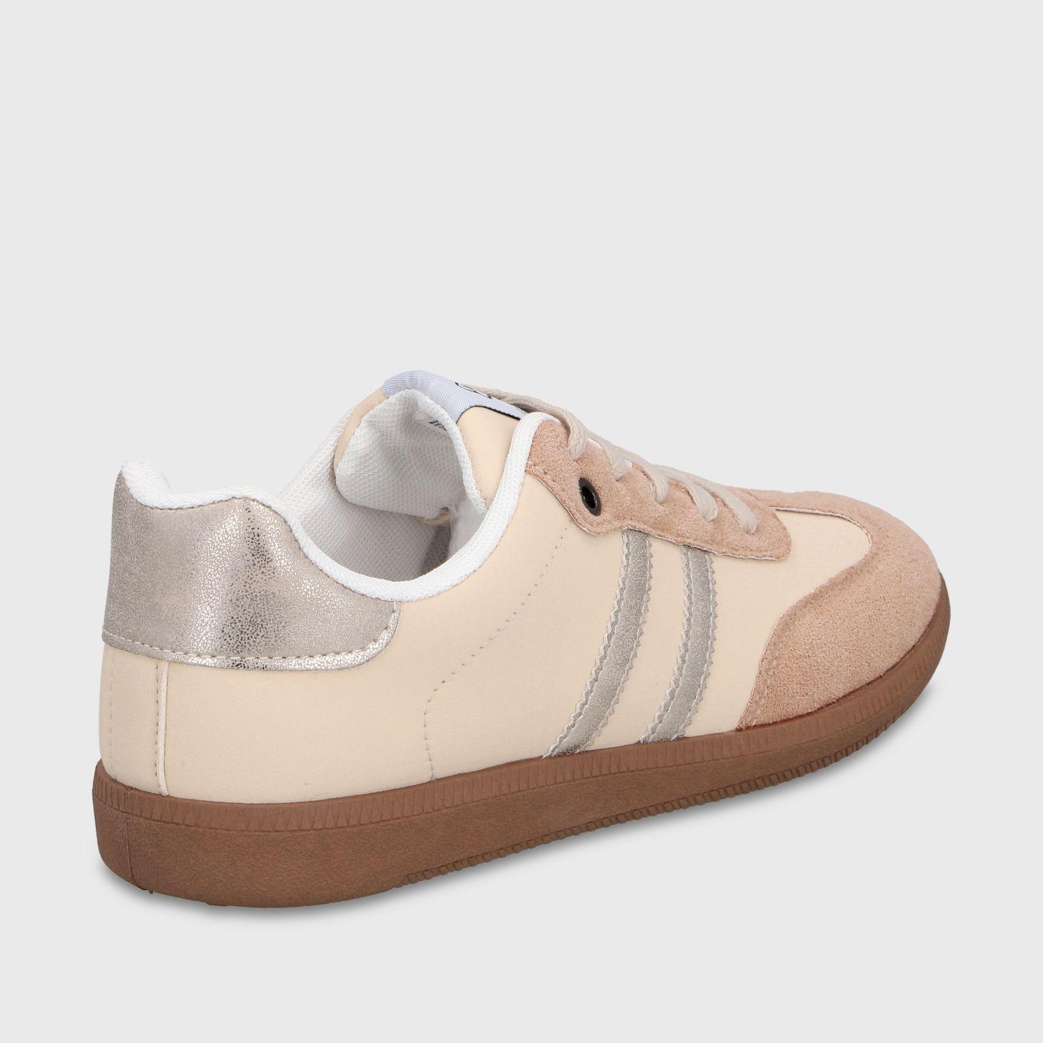 Zapatilla Beige Mujer 48061 Gotta-4