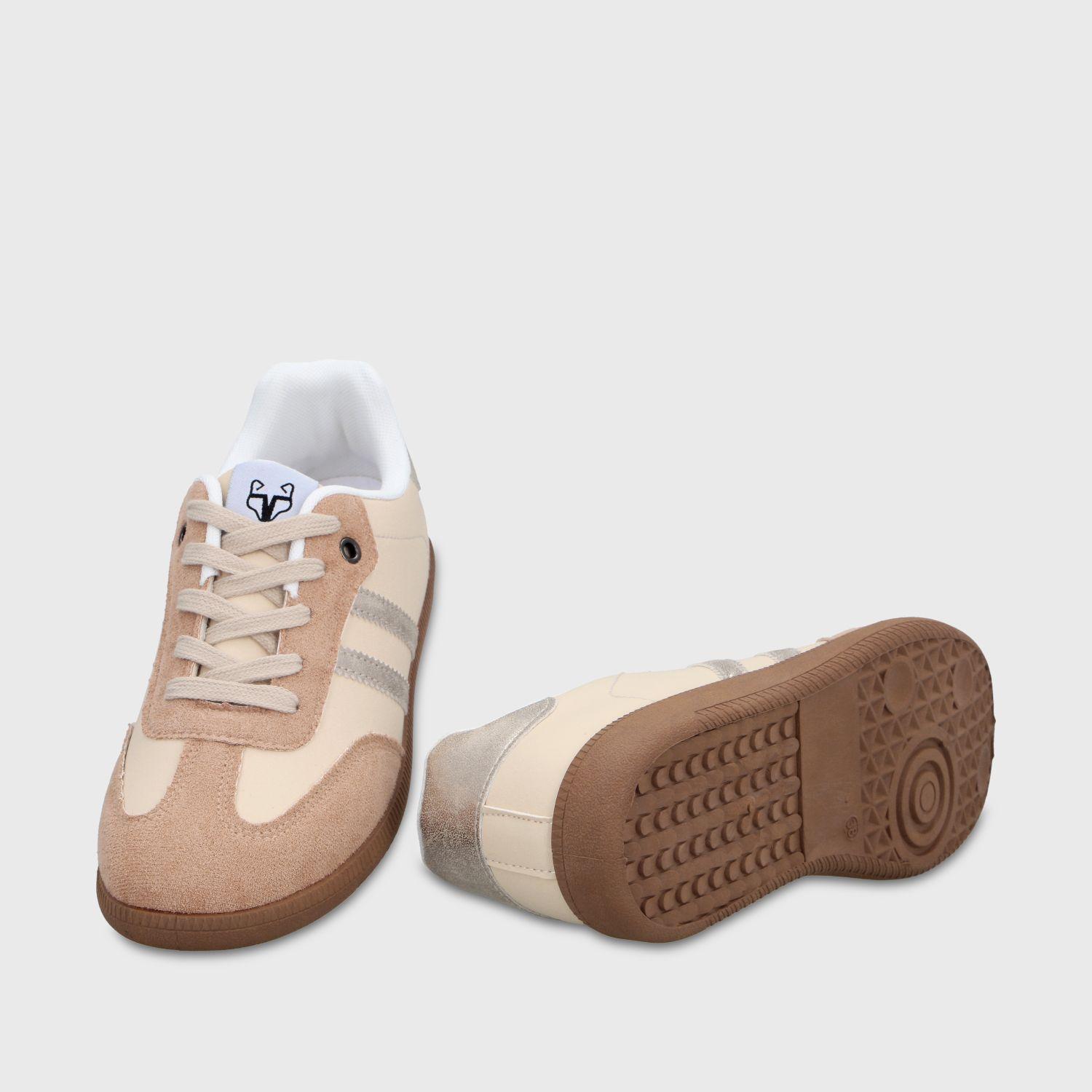 Zapatilla Beige Mujer 48061 Gotta-6