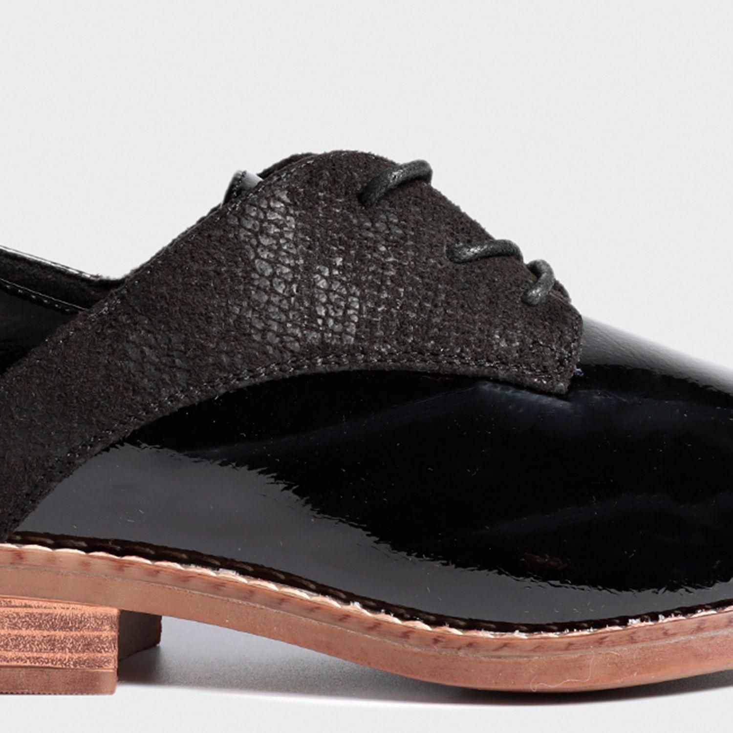 Zapato Negro Mujer 17561 Gotta-5