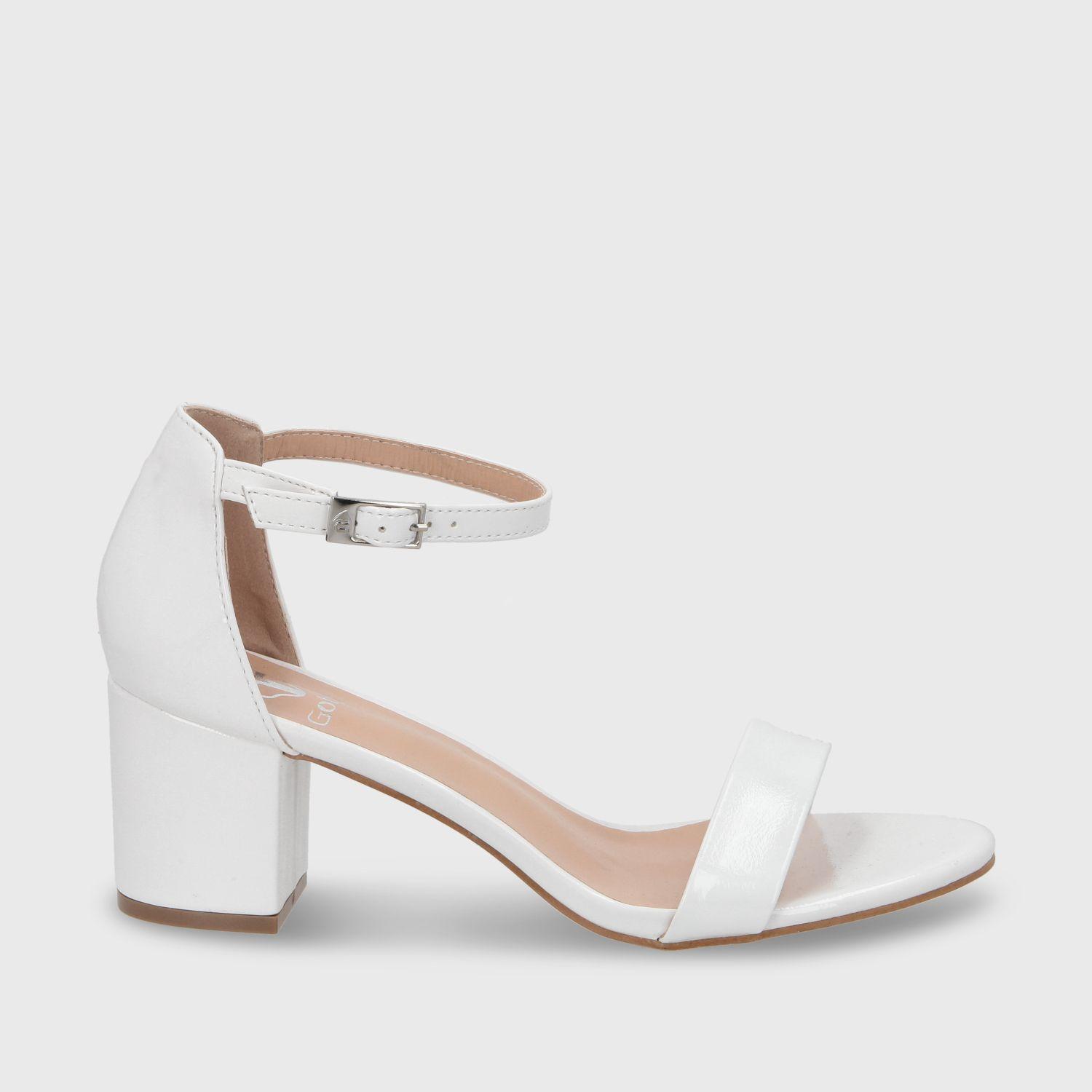 Sandalia Blanca Mujer C6161 Gotta-0