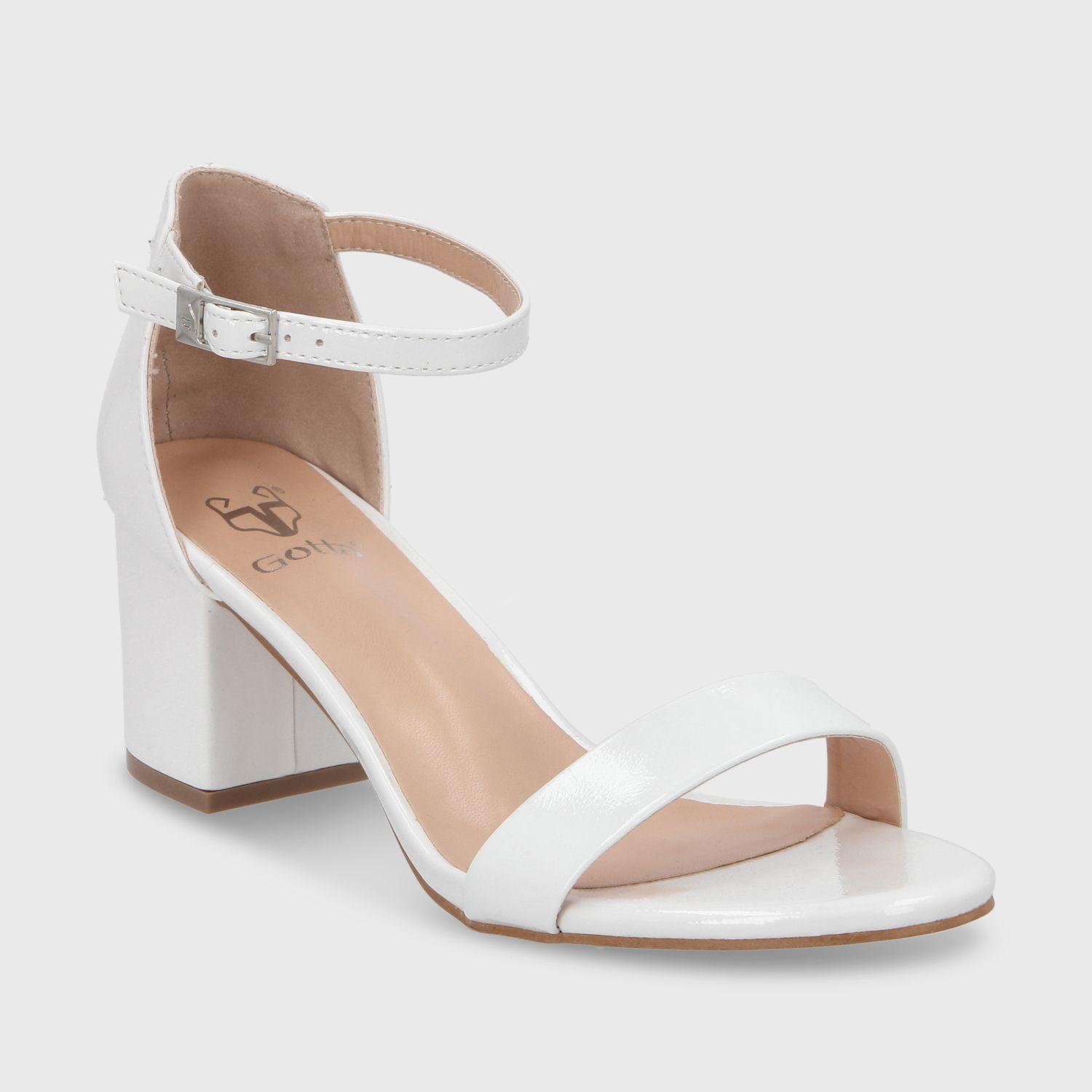 Sandalia Blanca Mujer C6161 Gotta-1