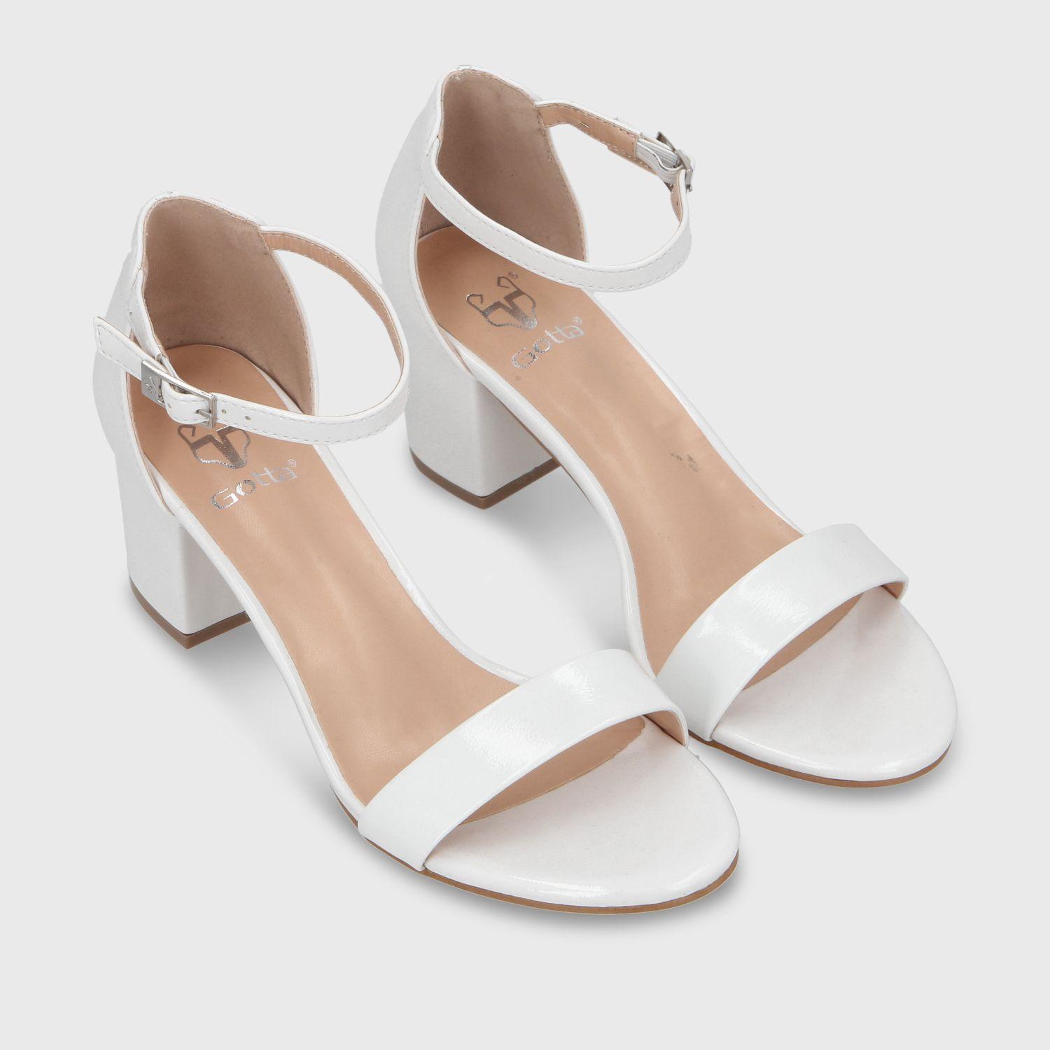 Sandalia Blanca Mujer C6161 Gotta-2
