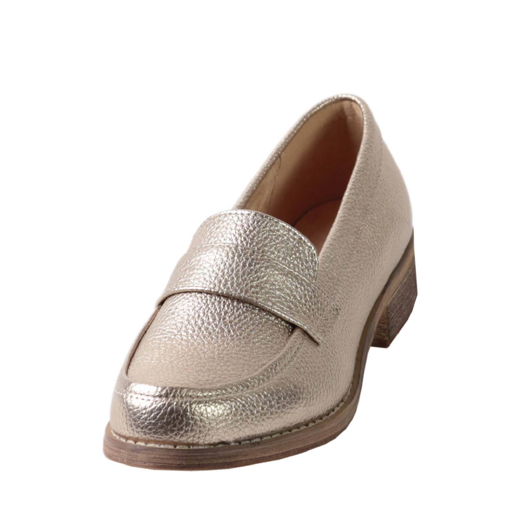 ZAPATO  DORADO 77090-2