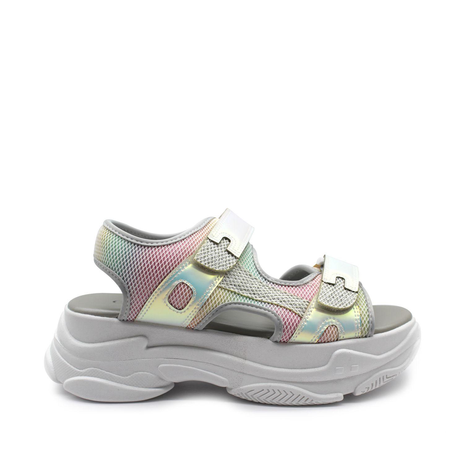 Sandalia Plateada Mujer 14311 Gotta-0