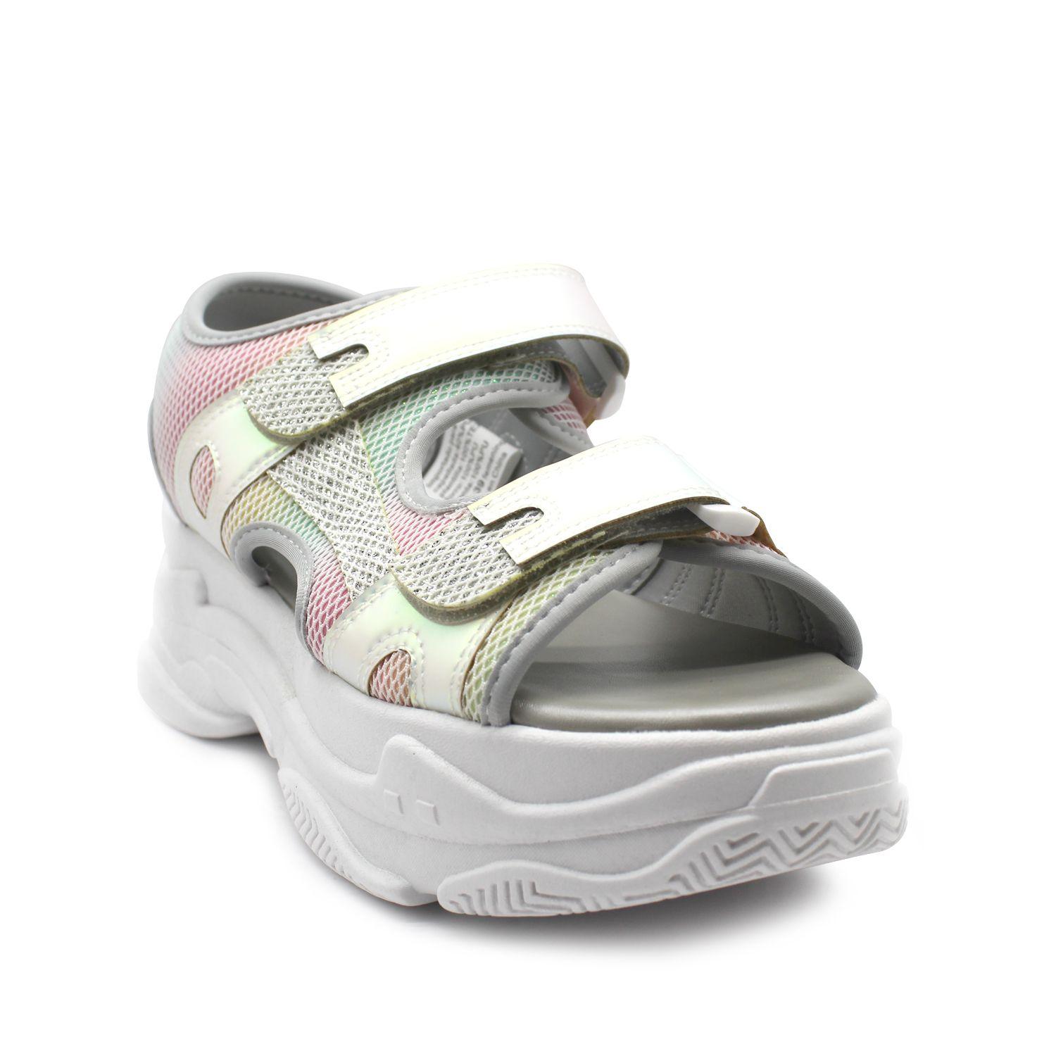 Sandalia Plateada Mujer 14311 Gotta-1