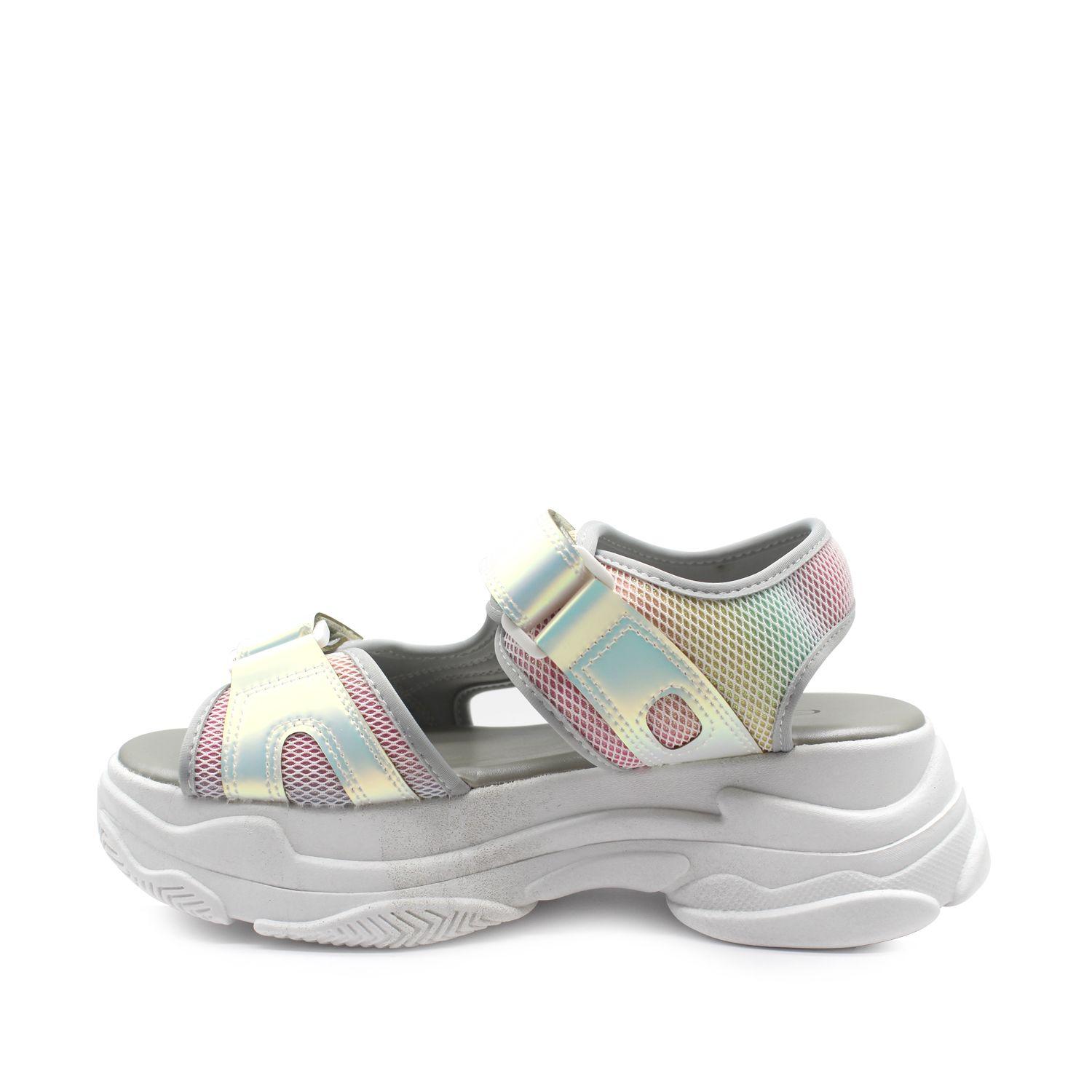 Sandalia Plateada Mujer 14311 Gotta-3