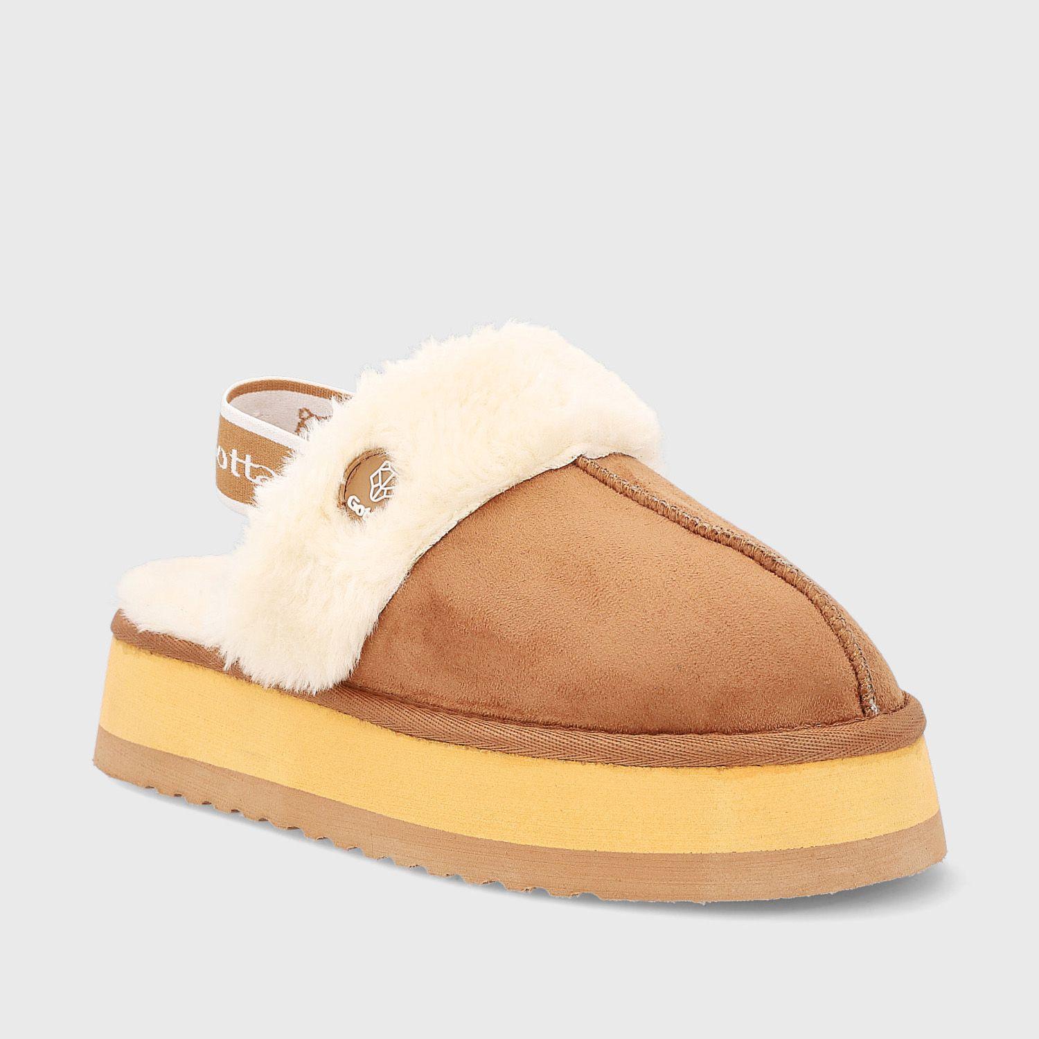 Slipper Camel Mujer 15311 Gotta-2