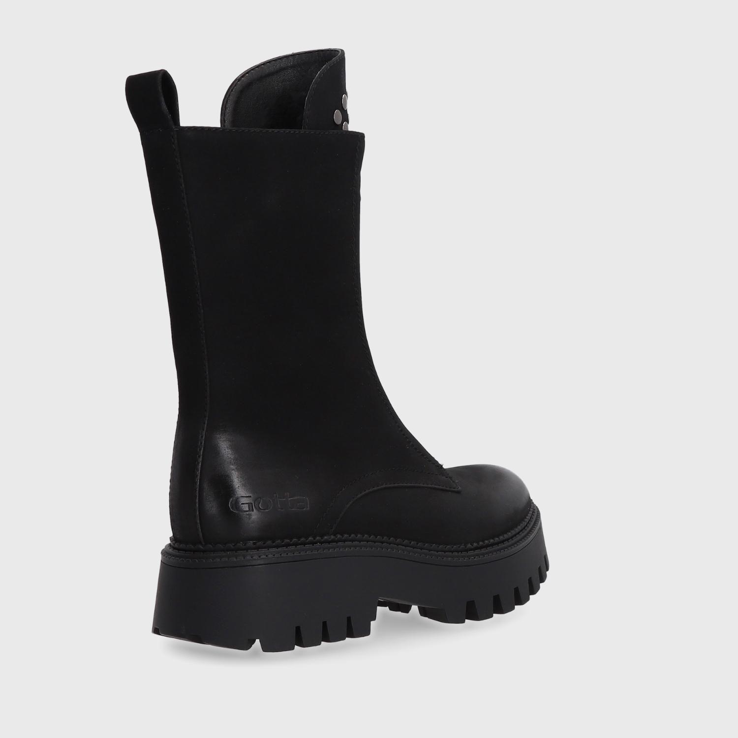 Botín Negro Mujer 26071 Gotta-4