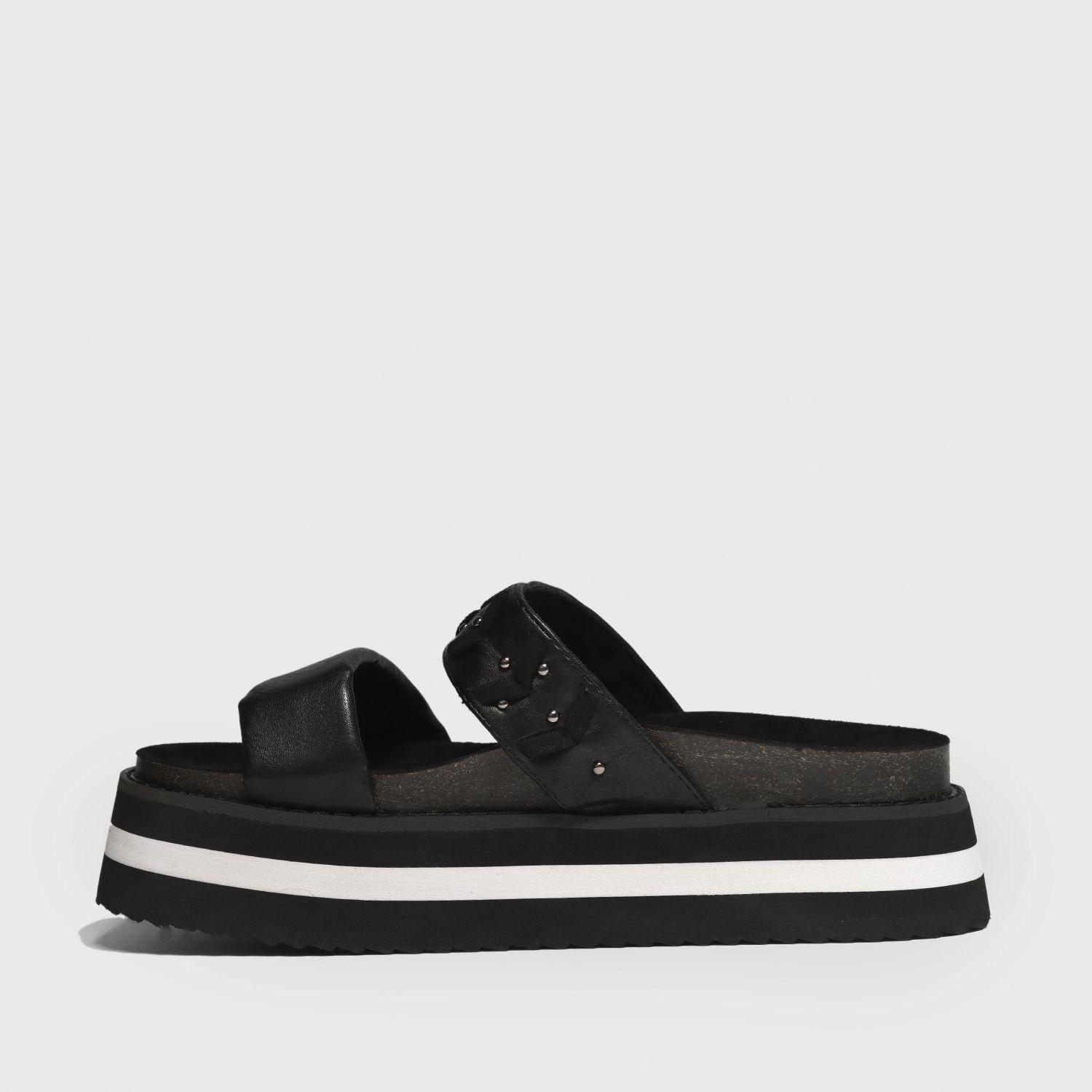 Sandalia Plataforma Negra Mujer 15263 Gotta-3
