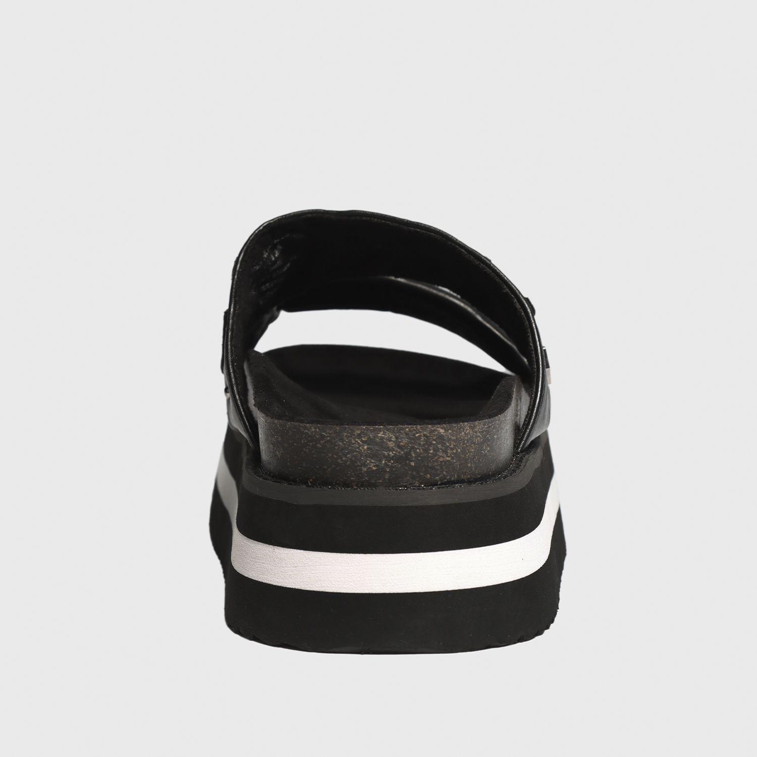 Sandalia Plataforma Negra Mujer 15263 Gotta-4
