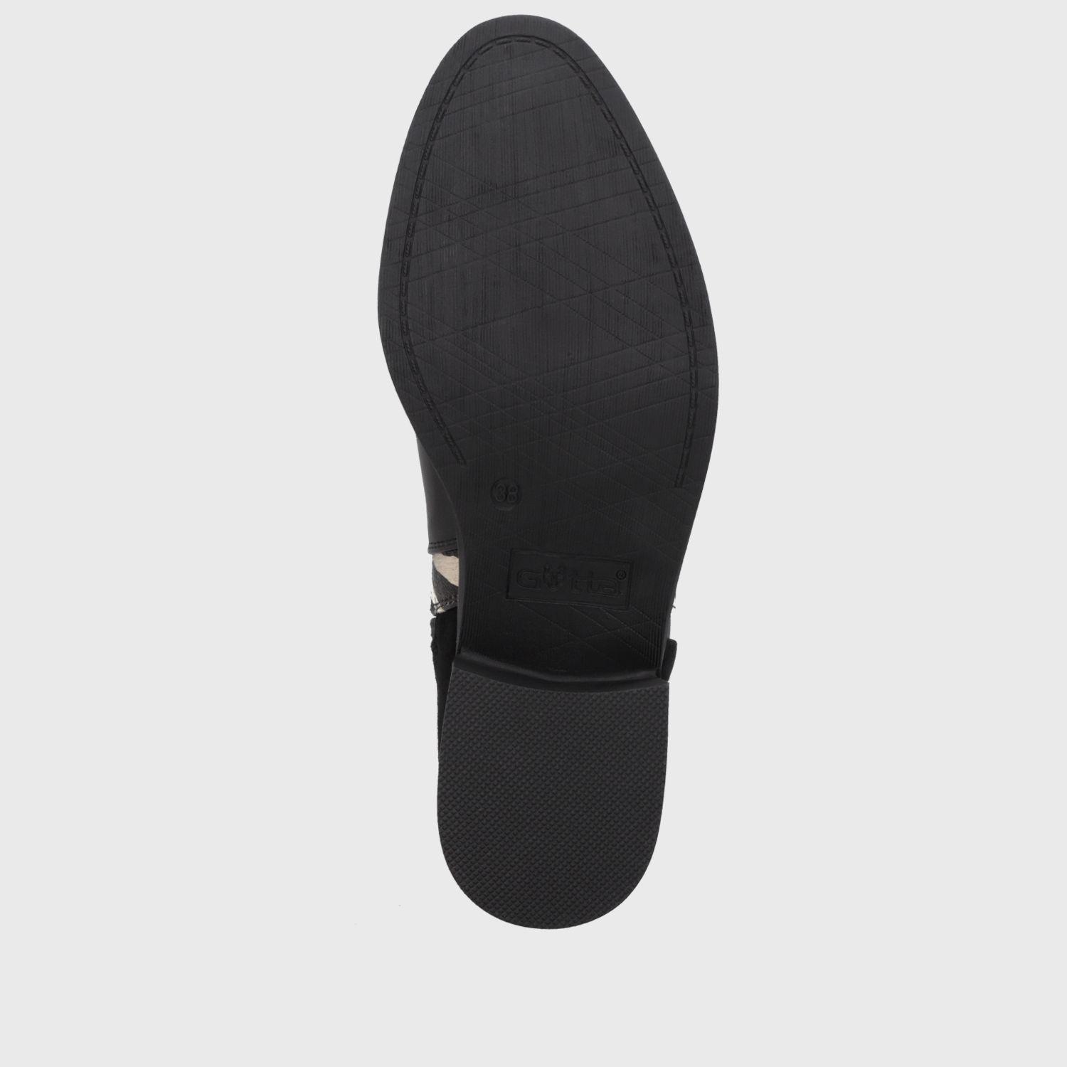 Botin Taco Negro Mujer 4310439 Gotta-6