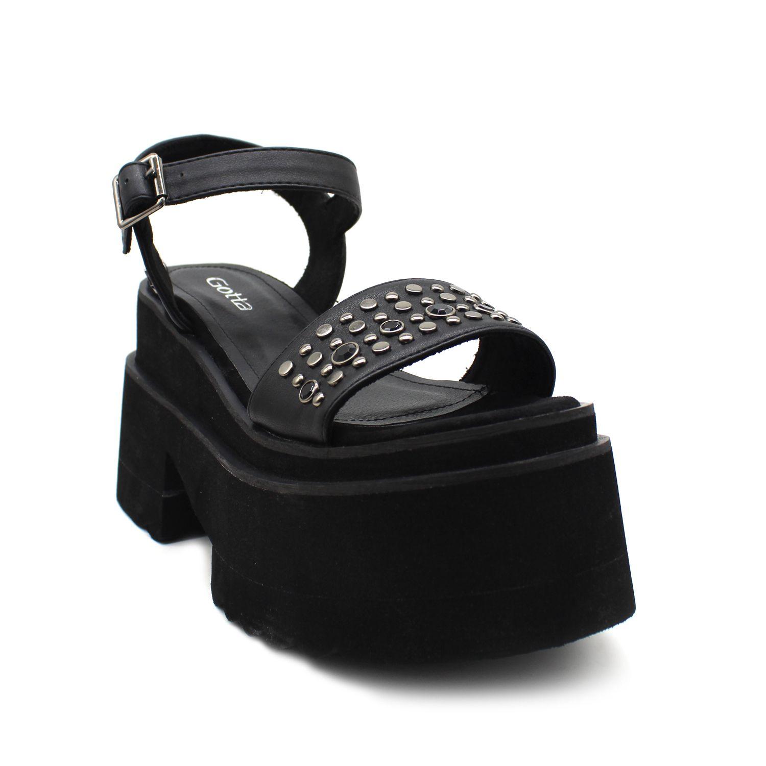 SANDALIA NEGRA 15682-1