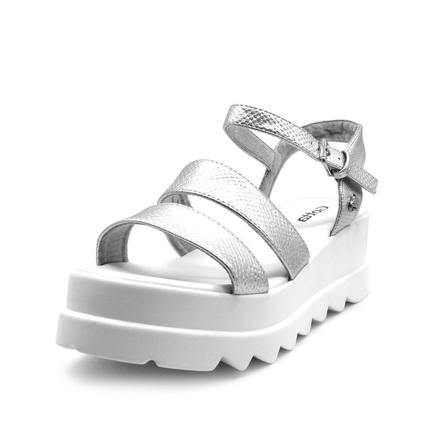 SANDALIA PLATEADA 15851-5