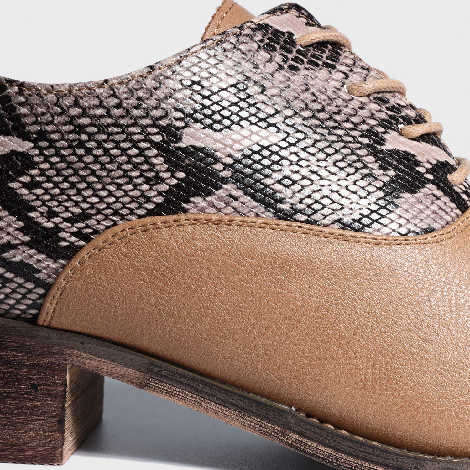 Zapato Animal Print Mujer 23551 Gotta-5