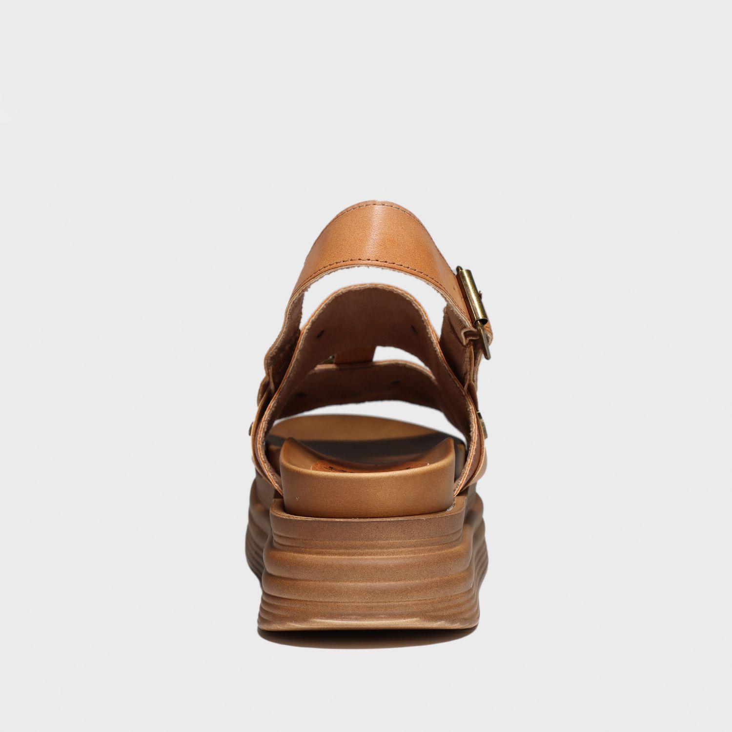 Sandalia Plataforma Camel Mujer 15717 Gotta-4