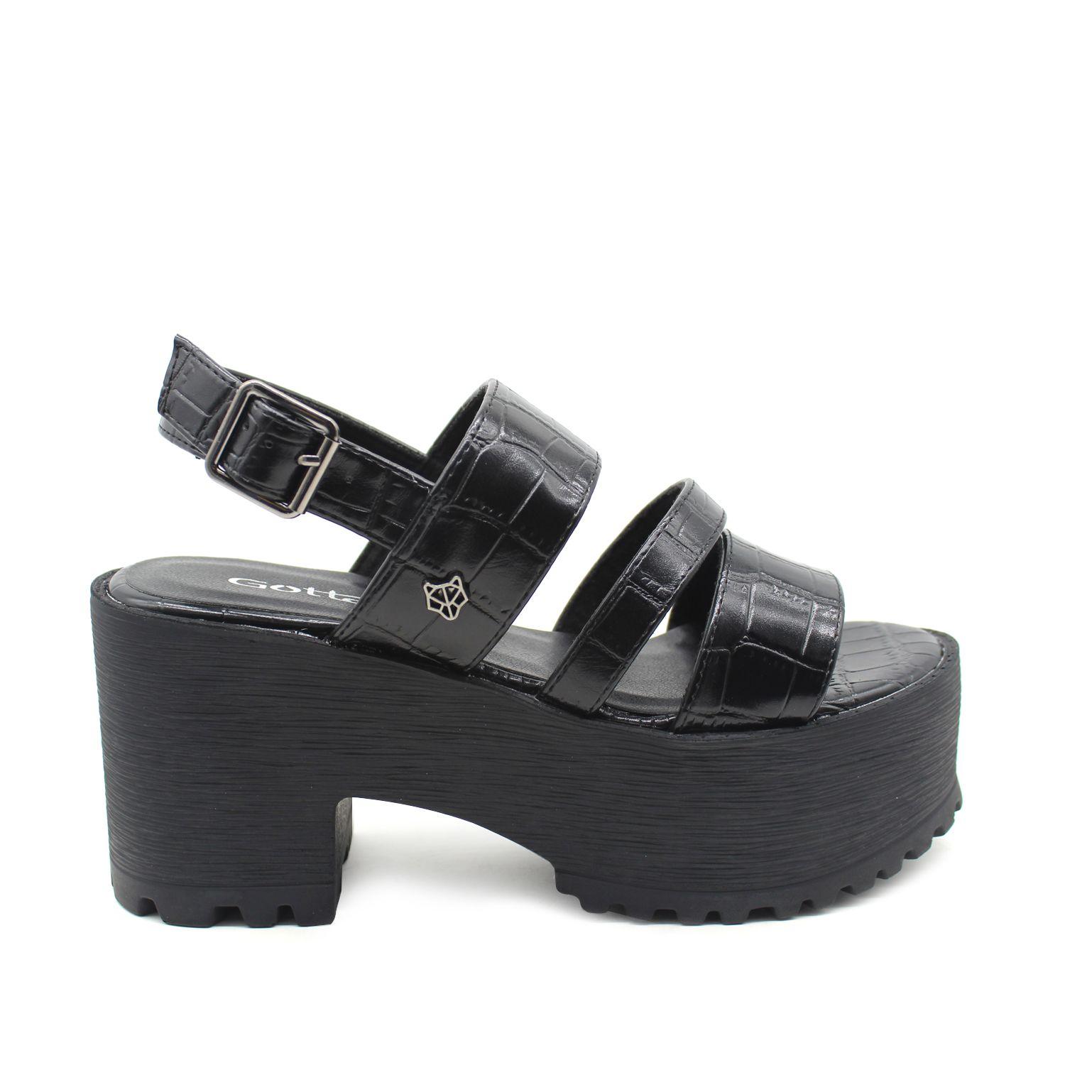 SANDALIA NEGRA 15722-0