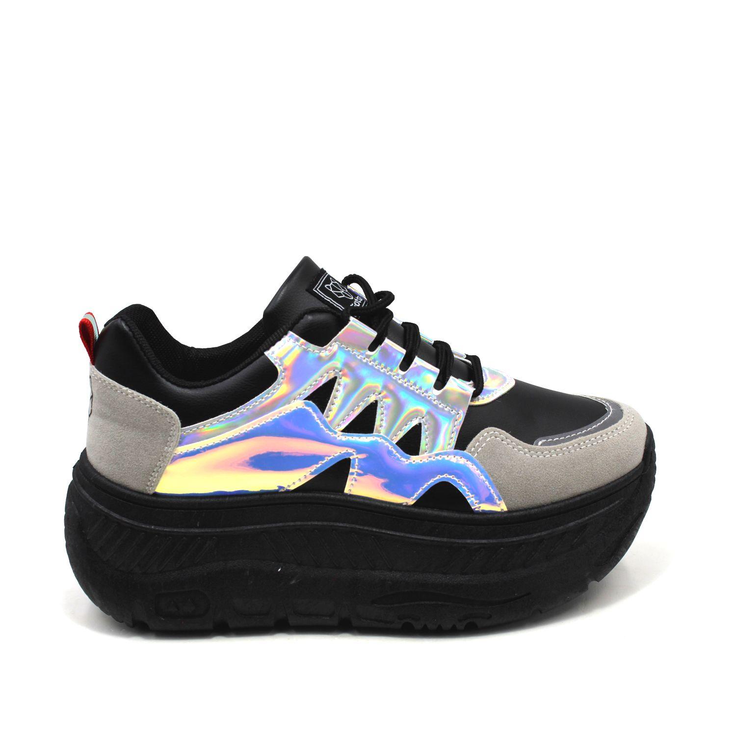 Zapatilla Negra Mujer C5913 Gotta-0