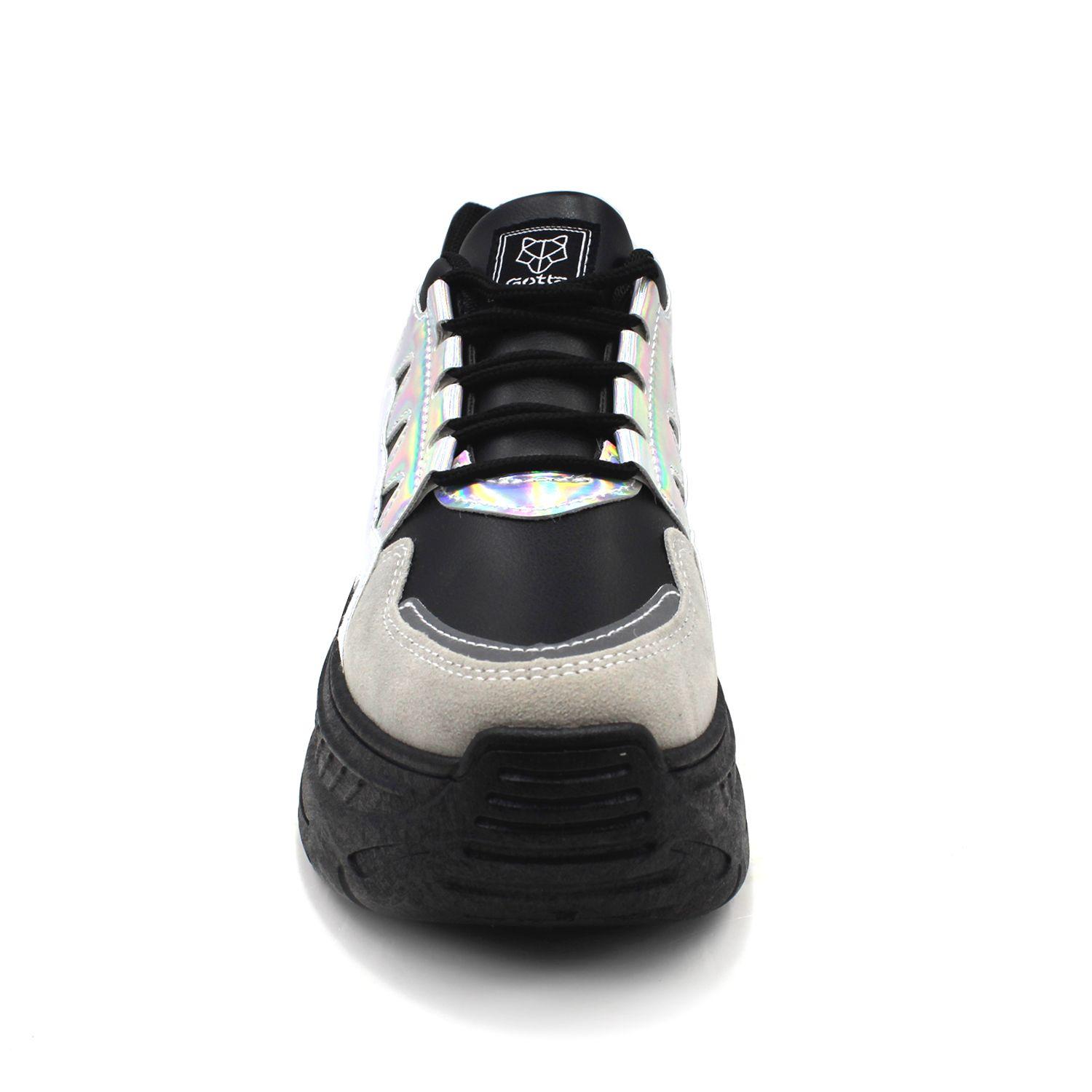 Zapatilla Negra Mujer C5913 Gotta-2