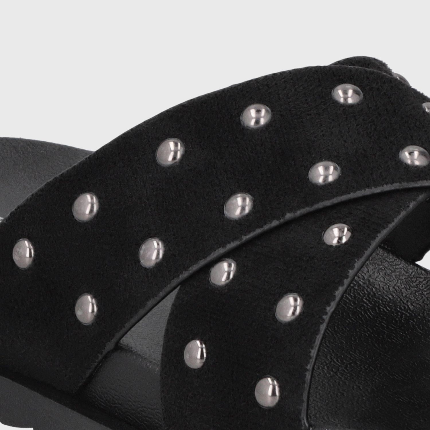 Sandalia Negra Mujer 52051 Gotta-5