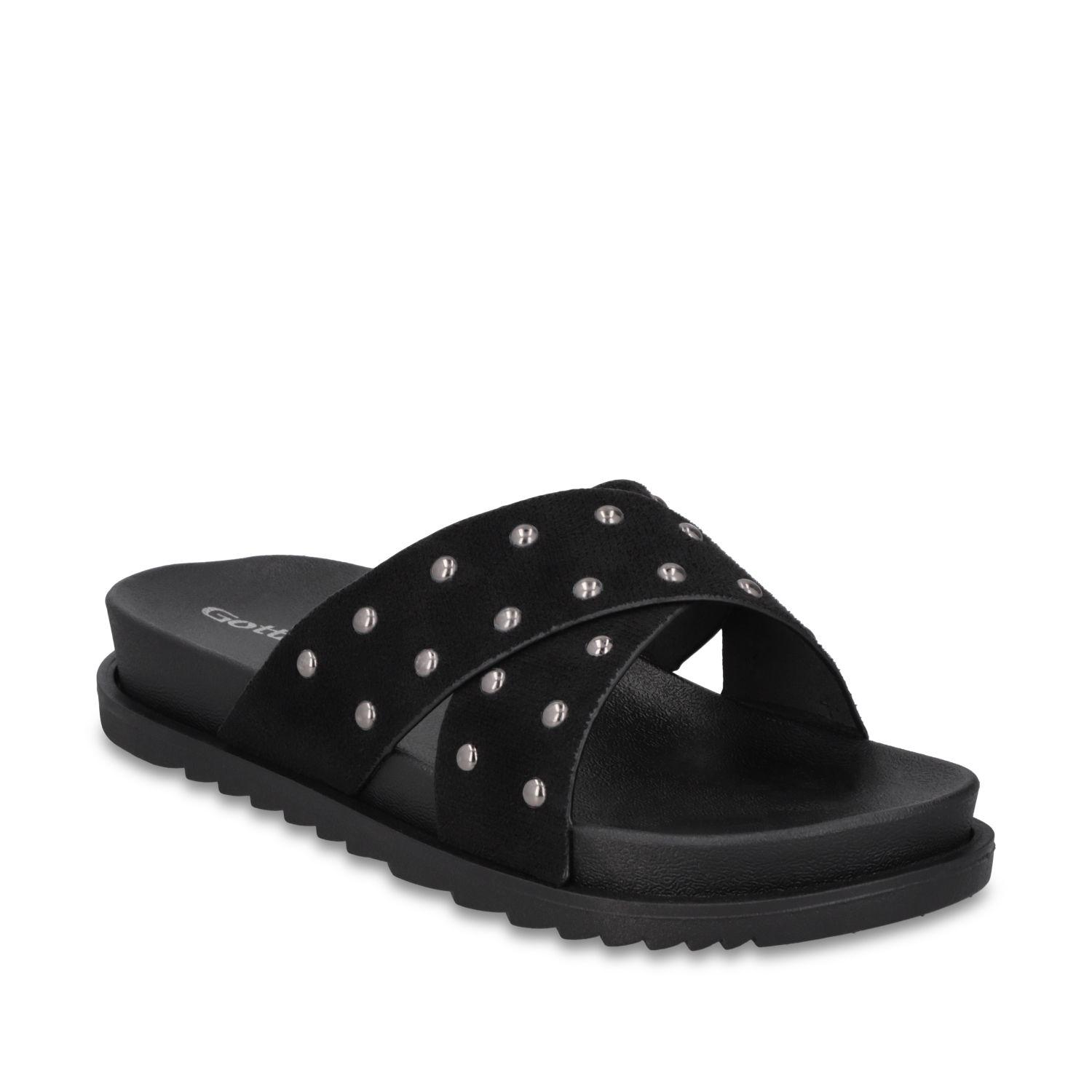 Sandalia Negra Mujer 52051 Gotta-0