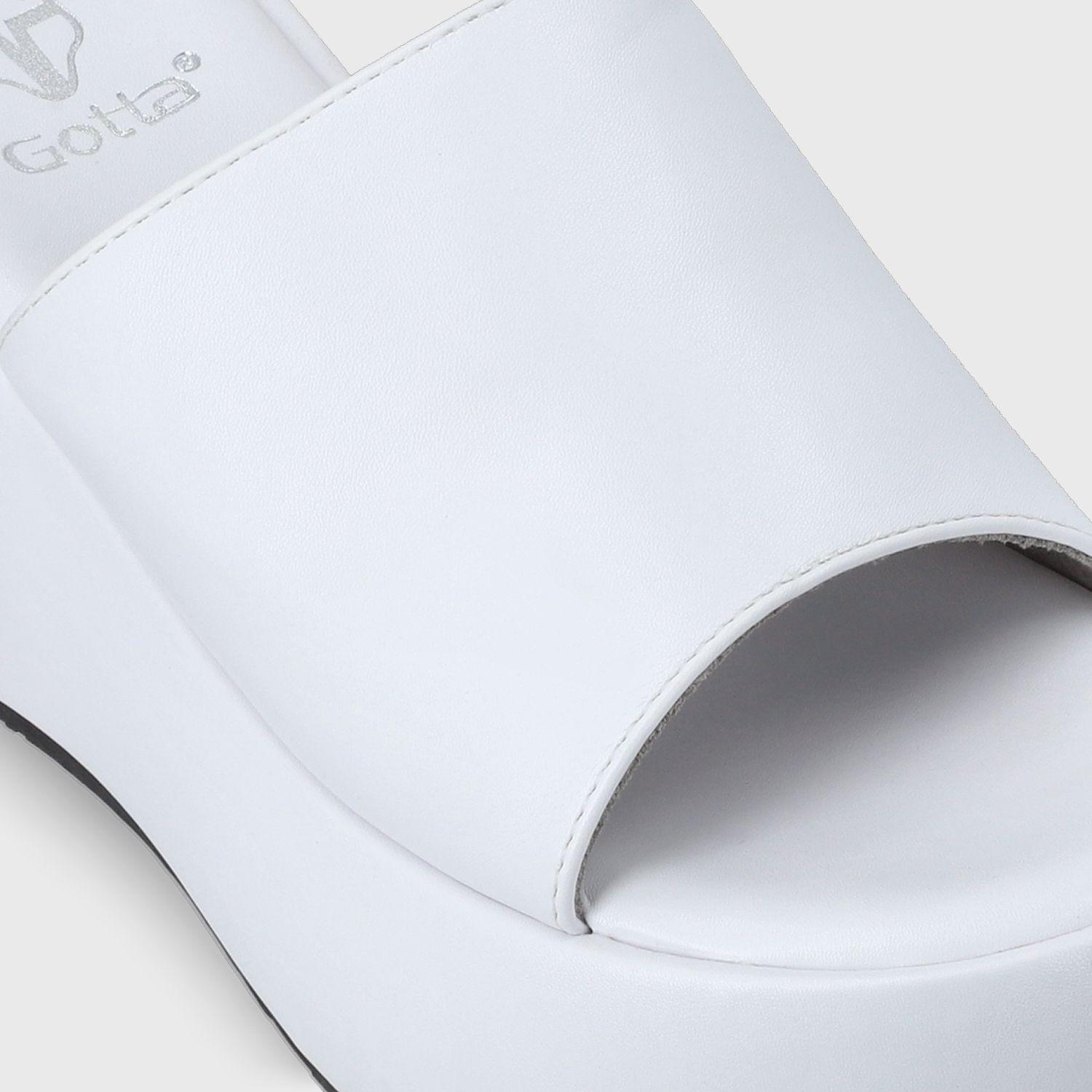 Sandalia Blanca Mujer 45824 Gotta-5