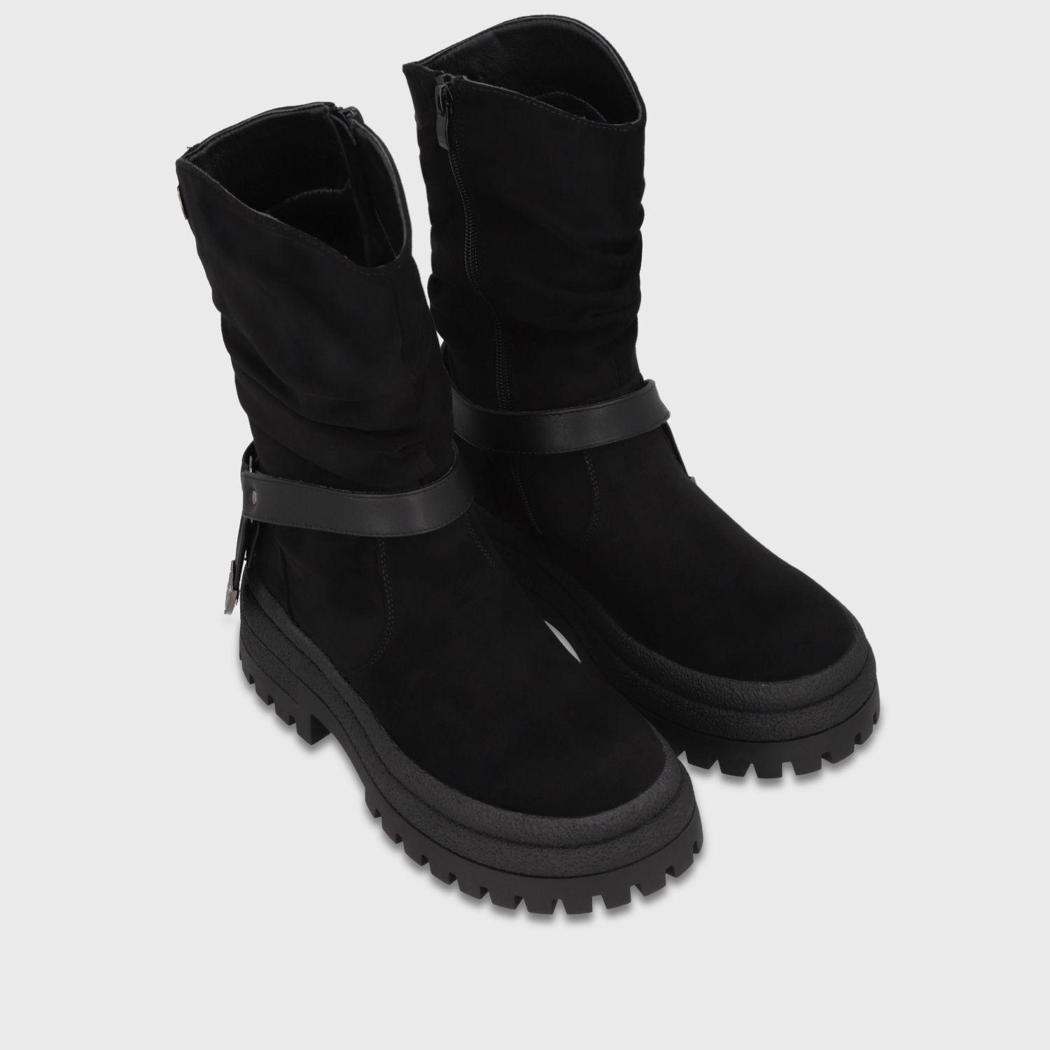 Botin Plataforma Negro Mujer 6583001 Gotta-2