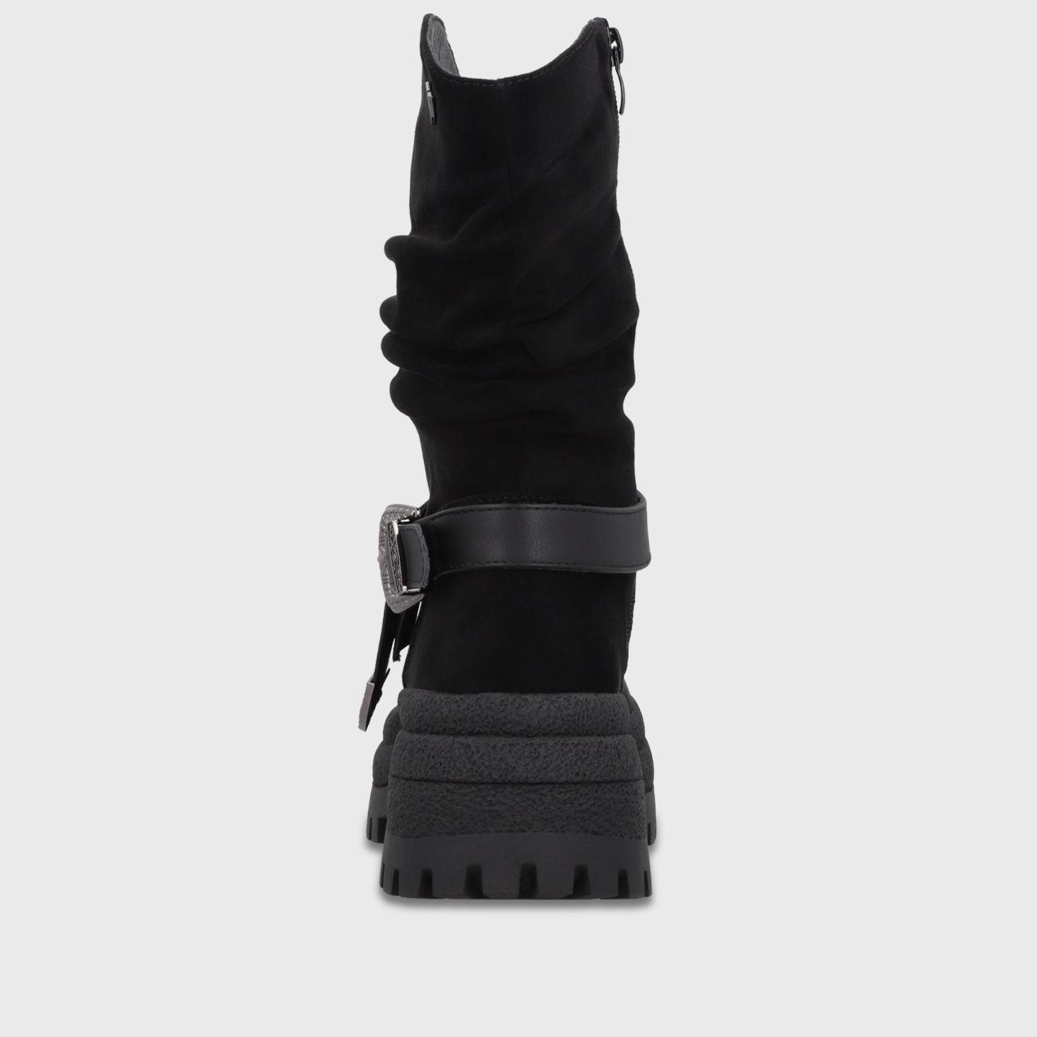 Botin Plataforma Negro Mujer 6583001 Gotta-4