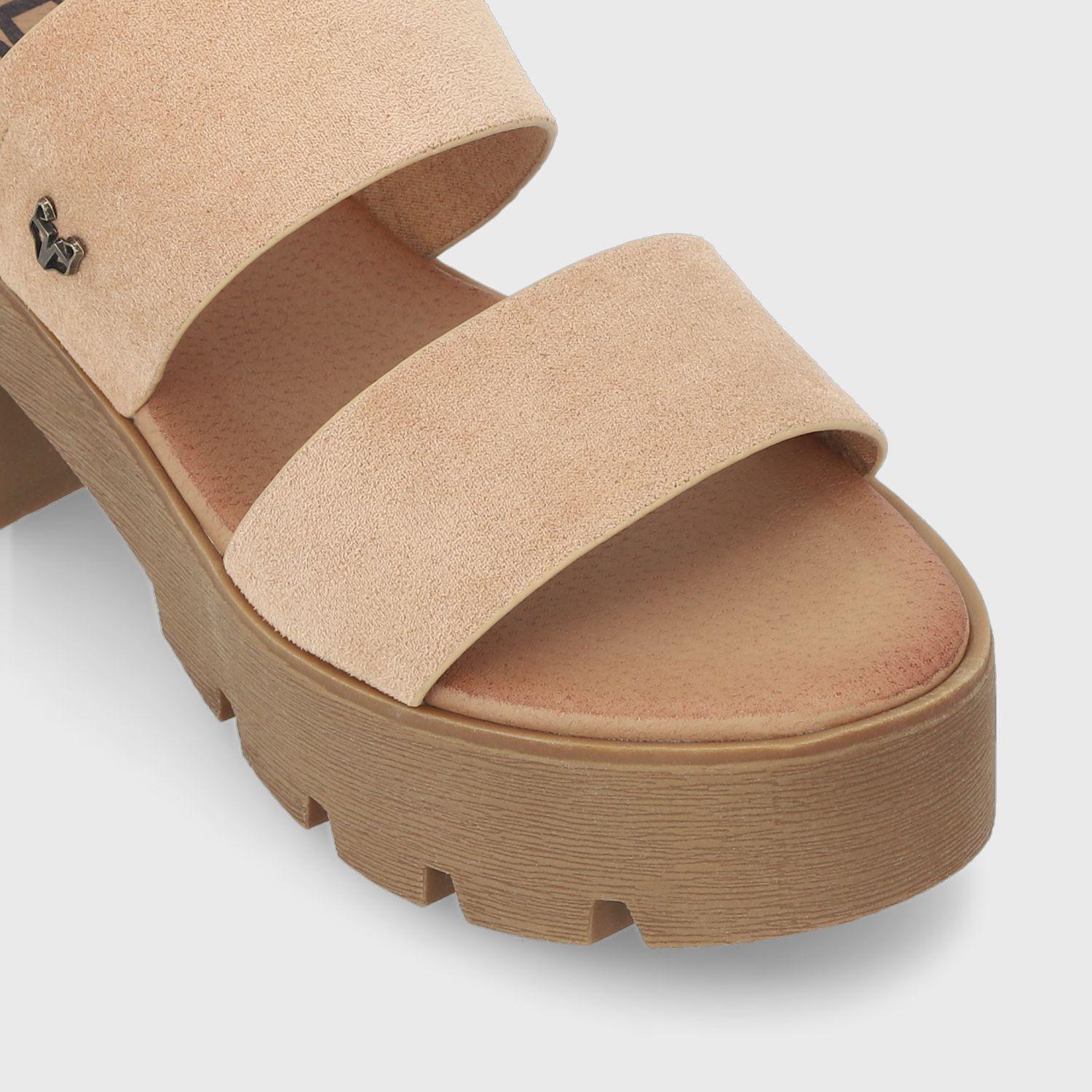 Sandalia Beige  Mujer 43021 Gotta-5