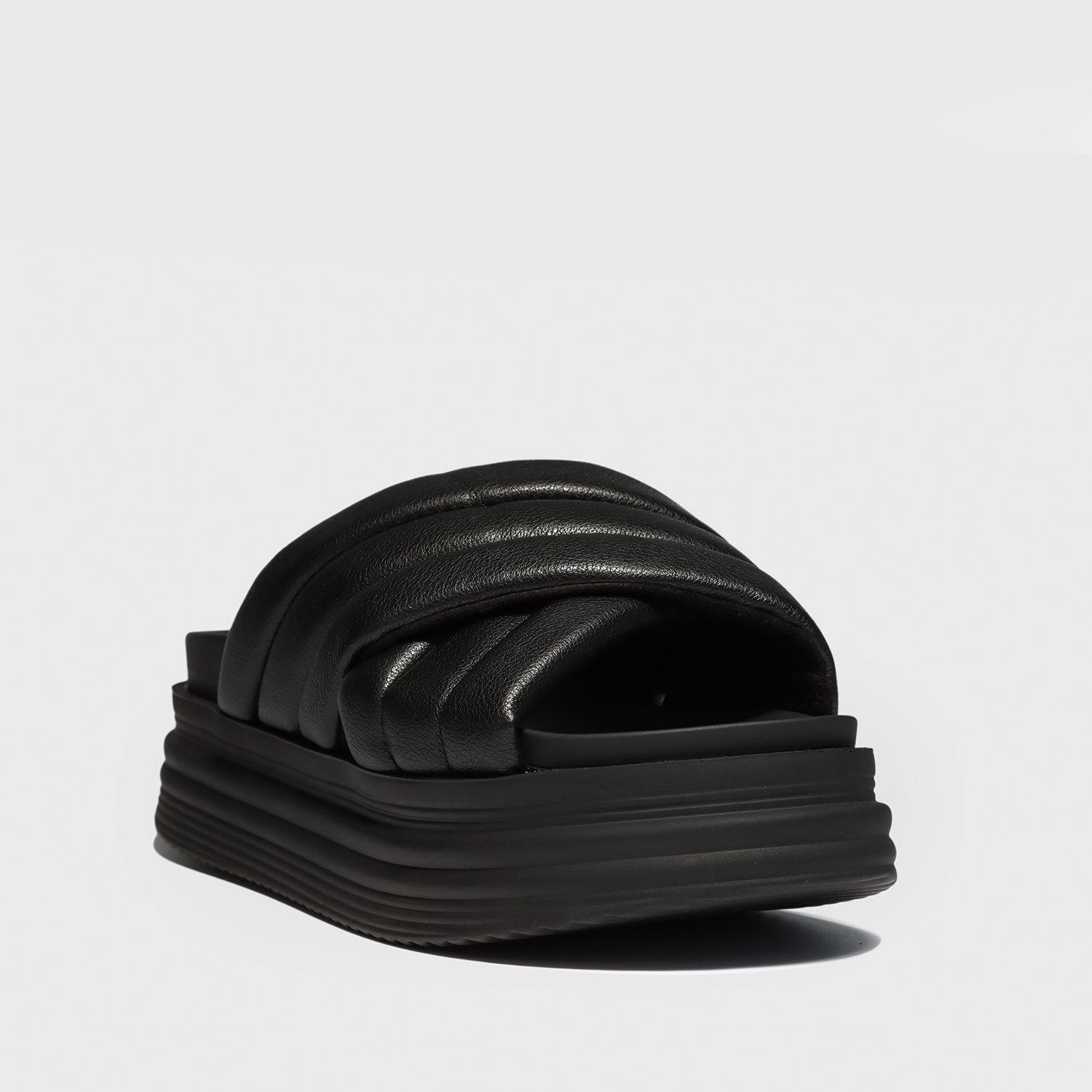 Sandalia Plataforma Negra Mujer 15718 Gotta-1