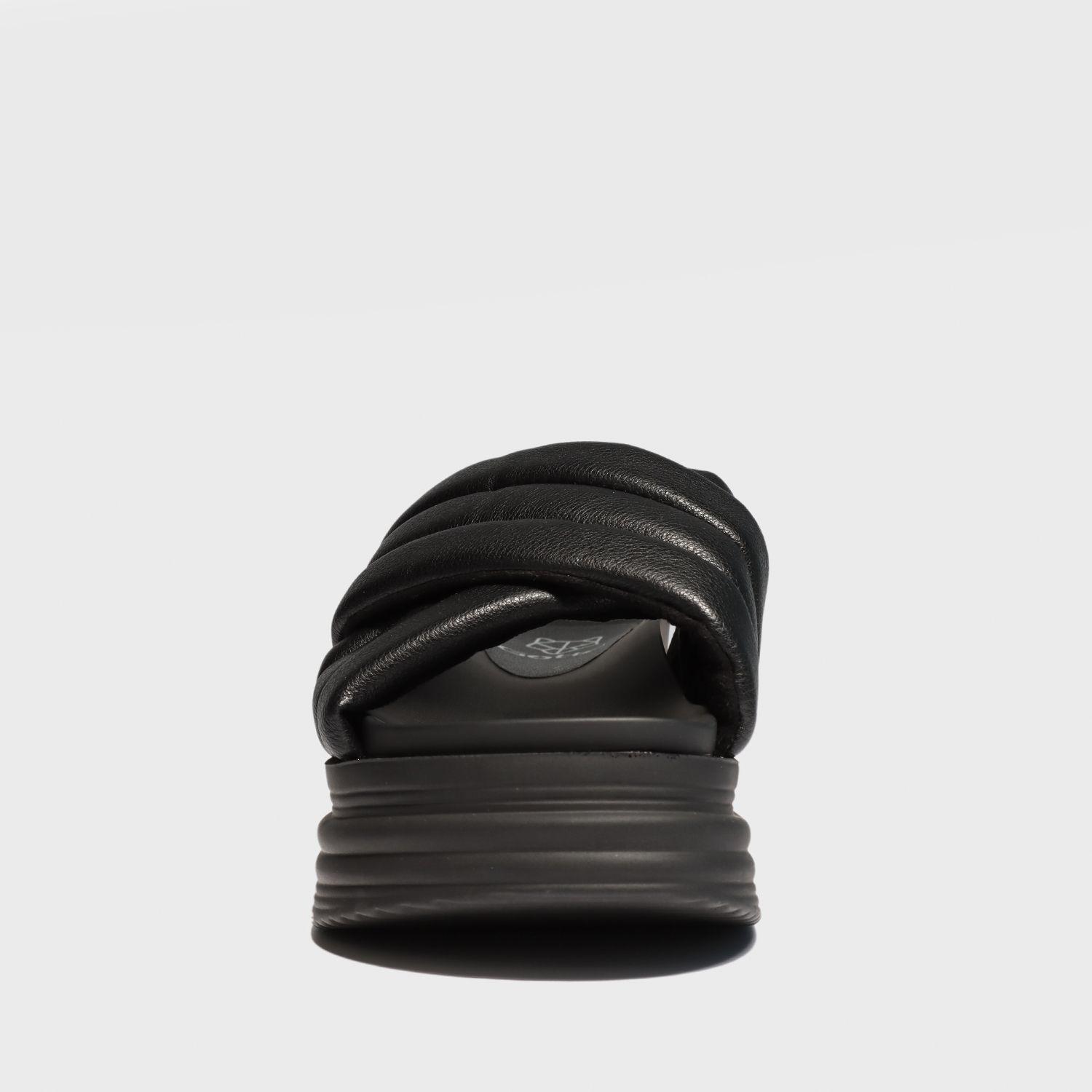 Sandalia Plataforma Negra Mujer 15718 Gotta-2