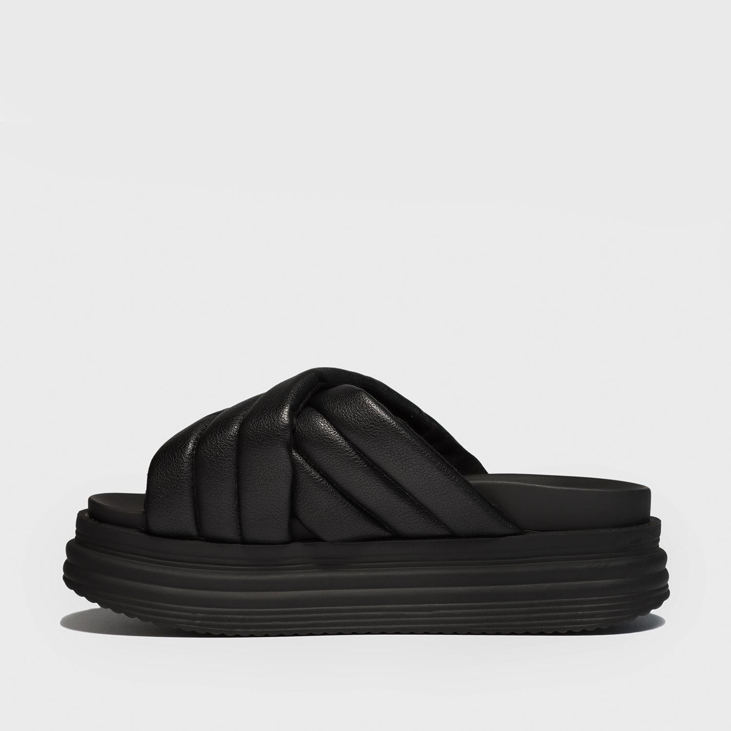 Sandalia Plataforma Negra Mujer 15718 Gotta-3