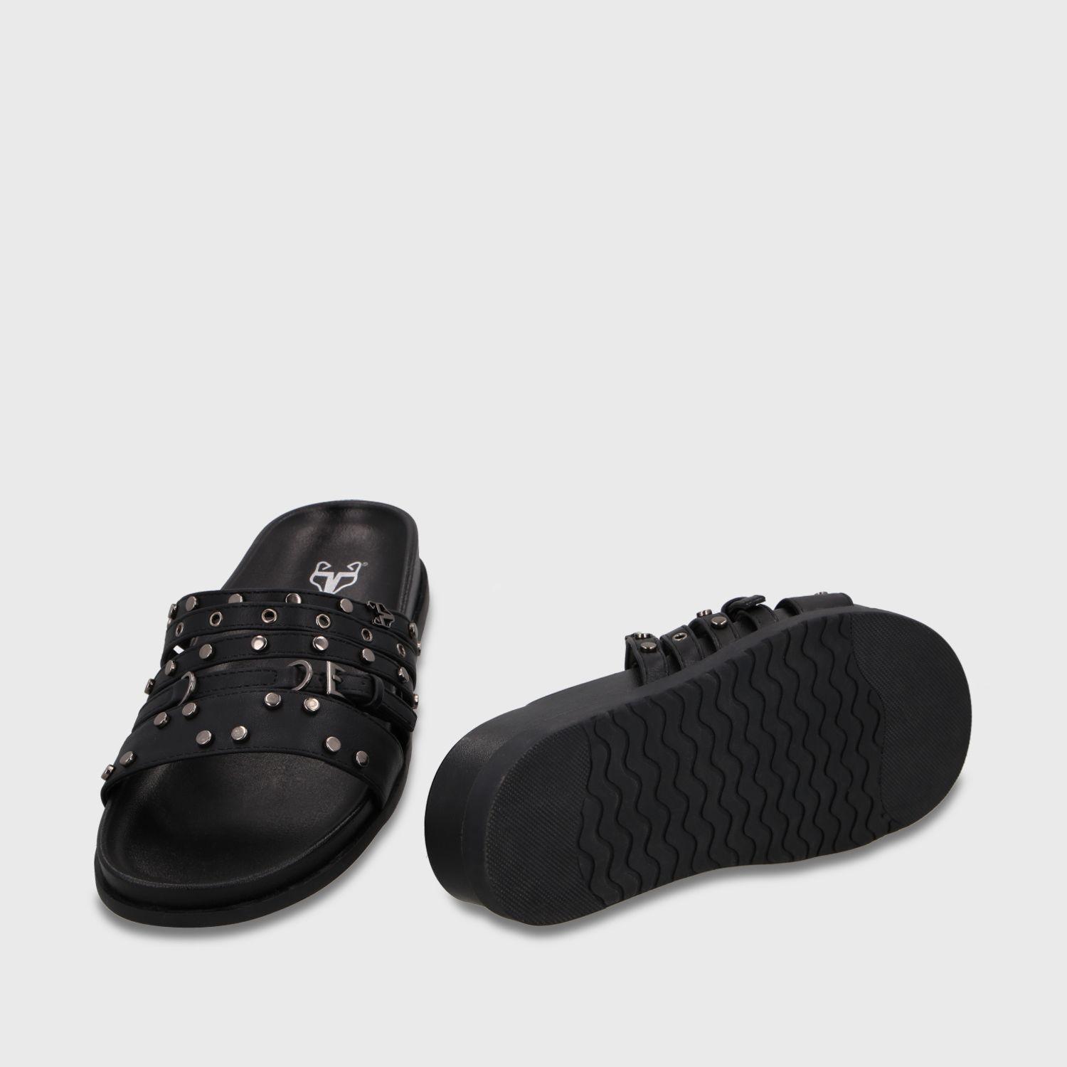 Sandalia Negra Mujer 64160 Gotta-6