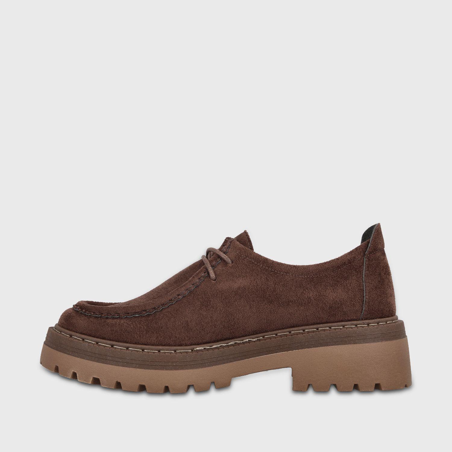 Zapato Plataforma Café Mujer 6809053 Gotta-3