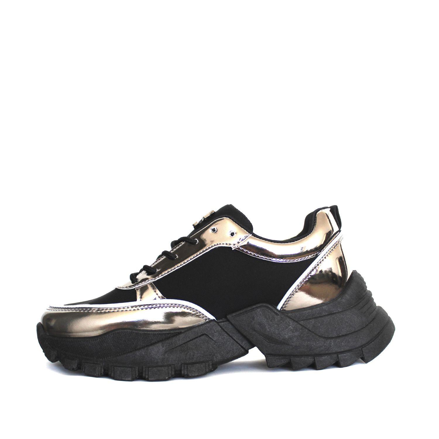 Zapatilla Negra Mujer 15931 Gotta-3