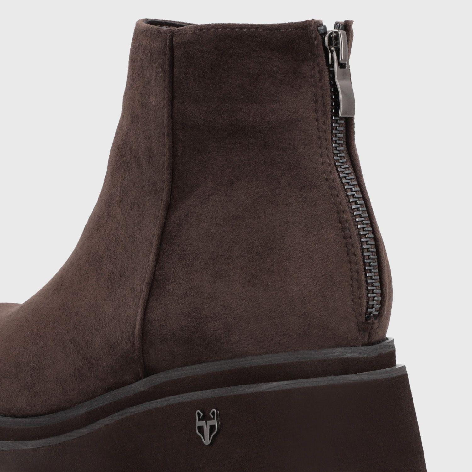 Botin Plataforma Café Mujer 1509153 Gotta-5