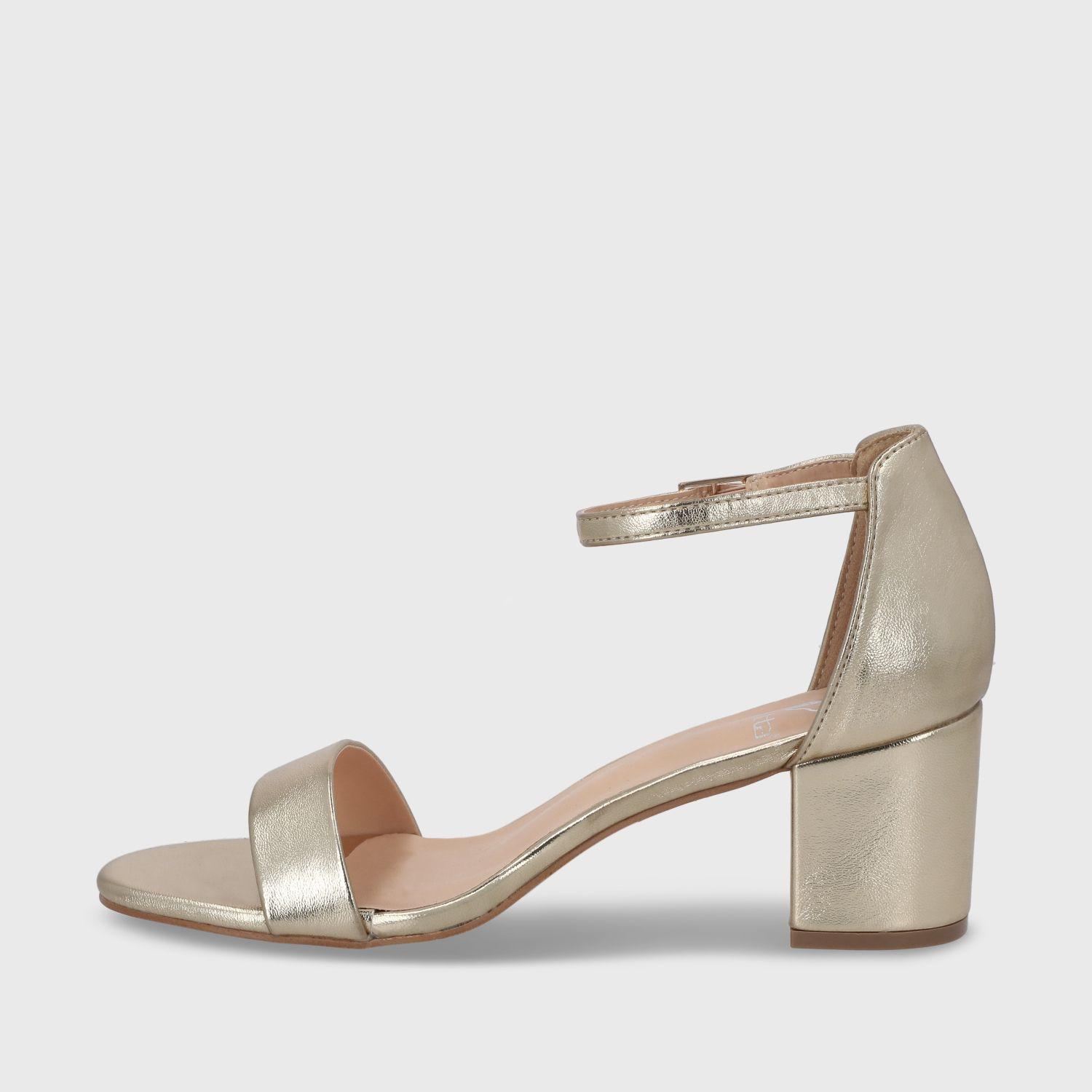 Sandalia Dorada Mujer C6161 Gotta-3