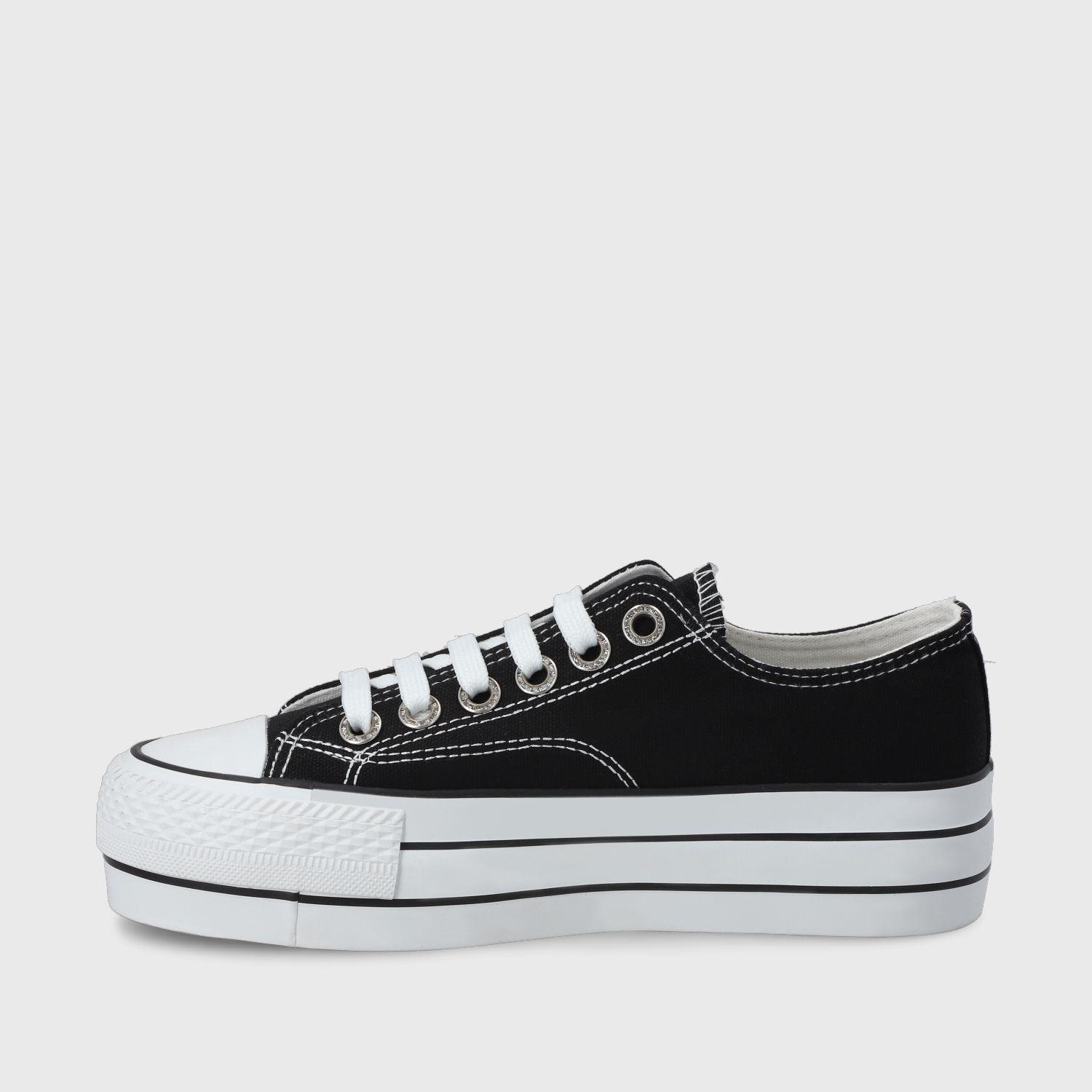 Zapatilla Negra Mujer 48031 Gotta-3